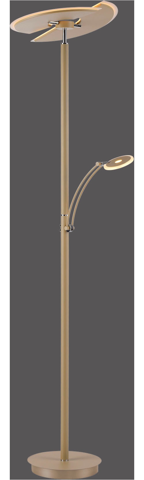 Paul Neuhaus LED Deckenfluter »ARTUR« LED-Board 1 Stk. warmweiß - kaltweiß Tastdimmer, Memoryfunktion, CCT-Farbtemperatursteuerung 2700-5000K