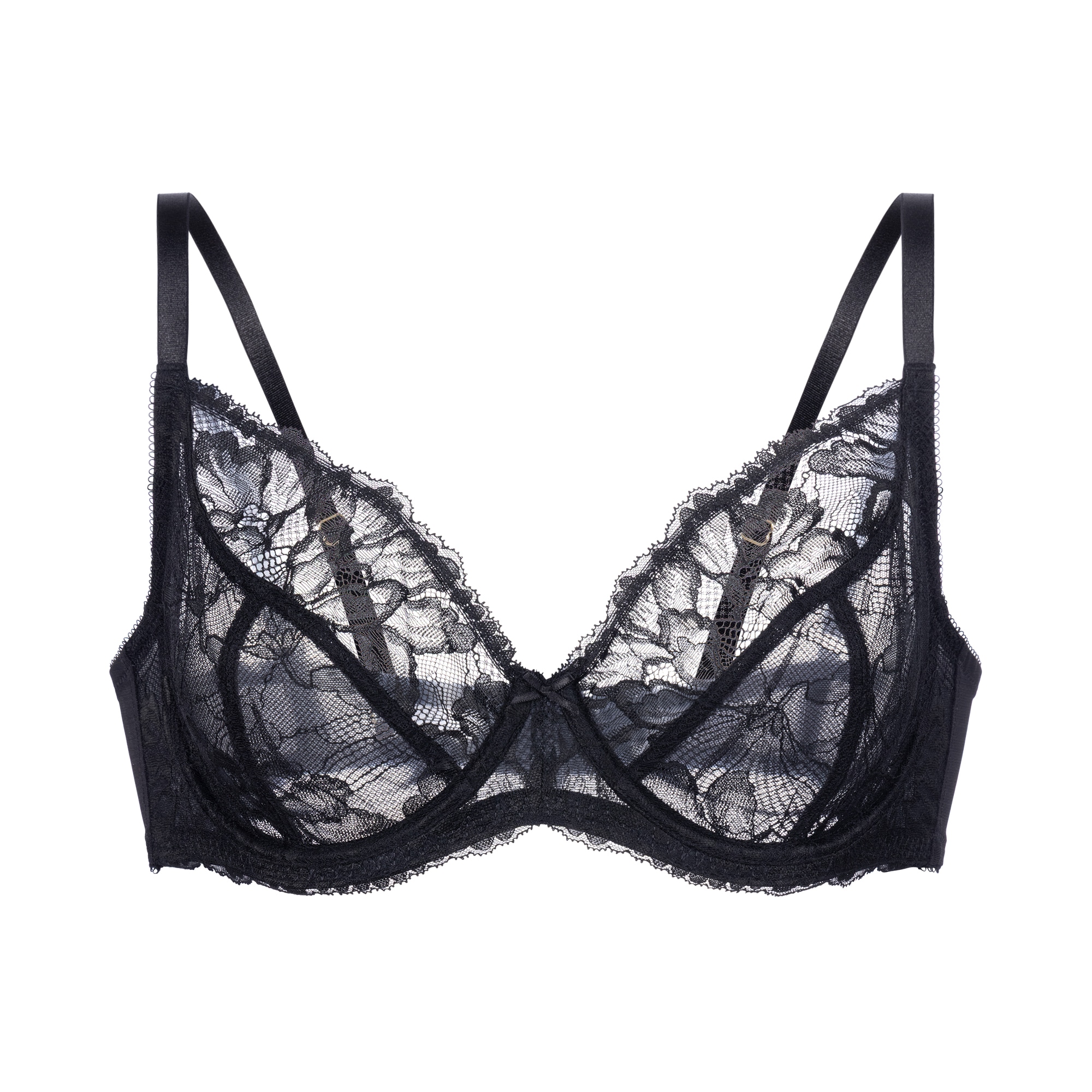 Dorina Bügel-BH »Perfect Lace« transparent, mit Spitze, mit Bügel, Cups leicht gepolstert