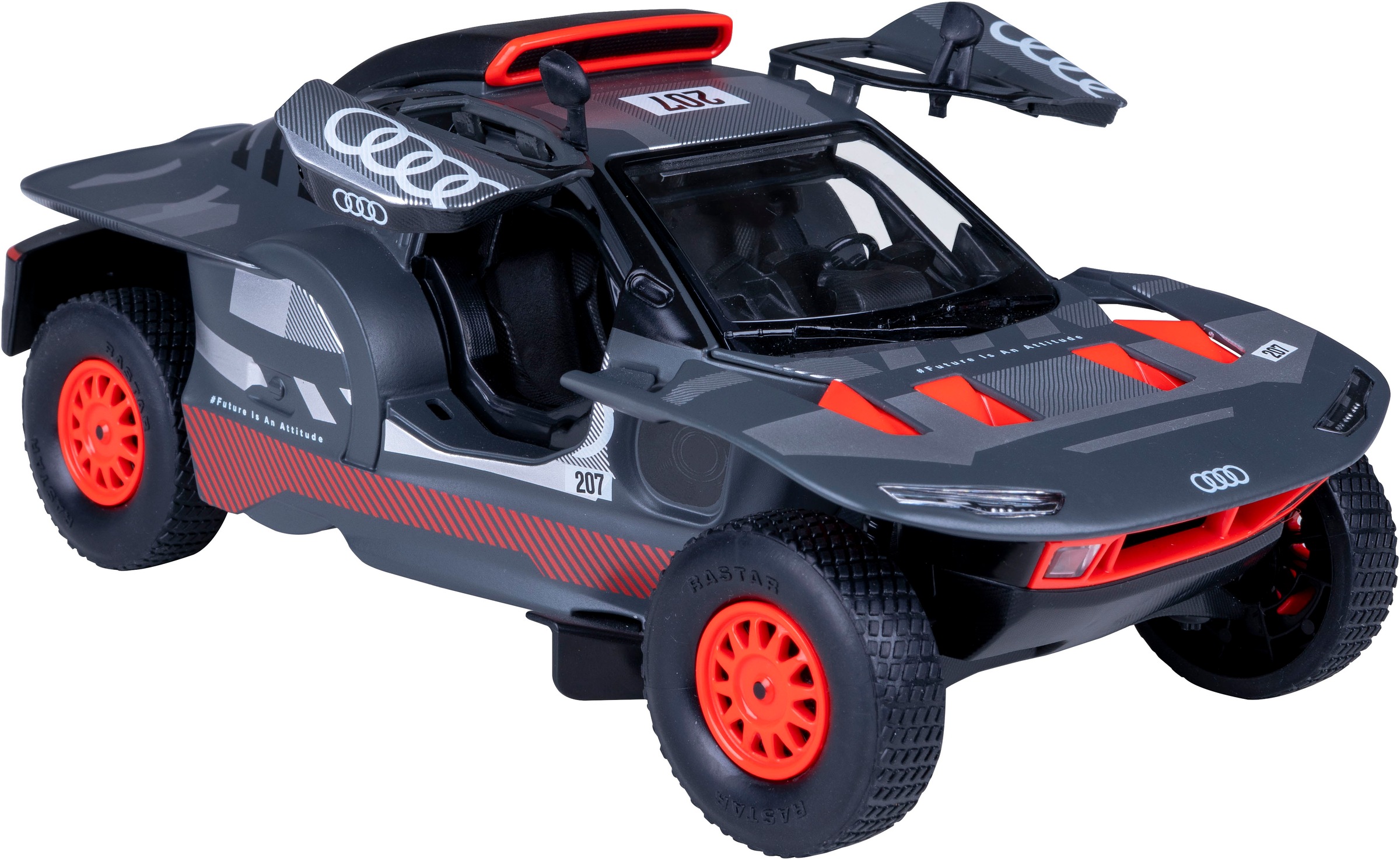 Jamara Spielzeug-Auto »AUDI RS Q e-tron Diecast 1:24 grau Tür manuell«