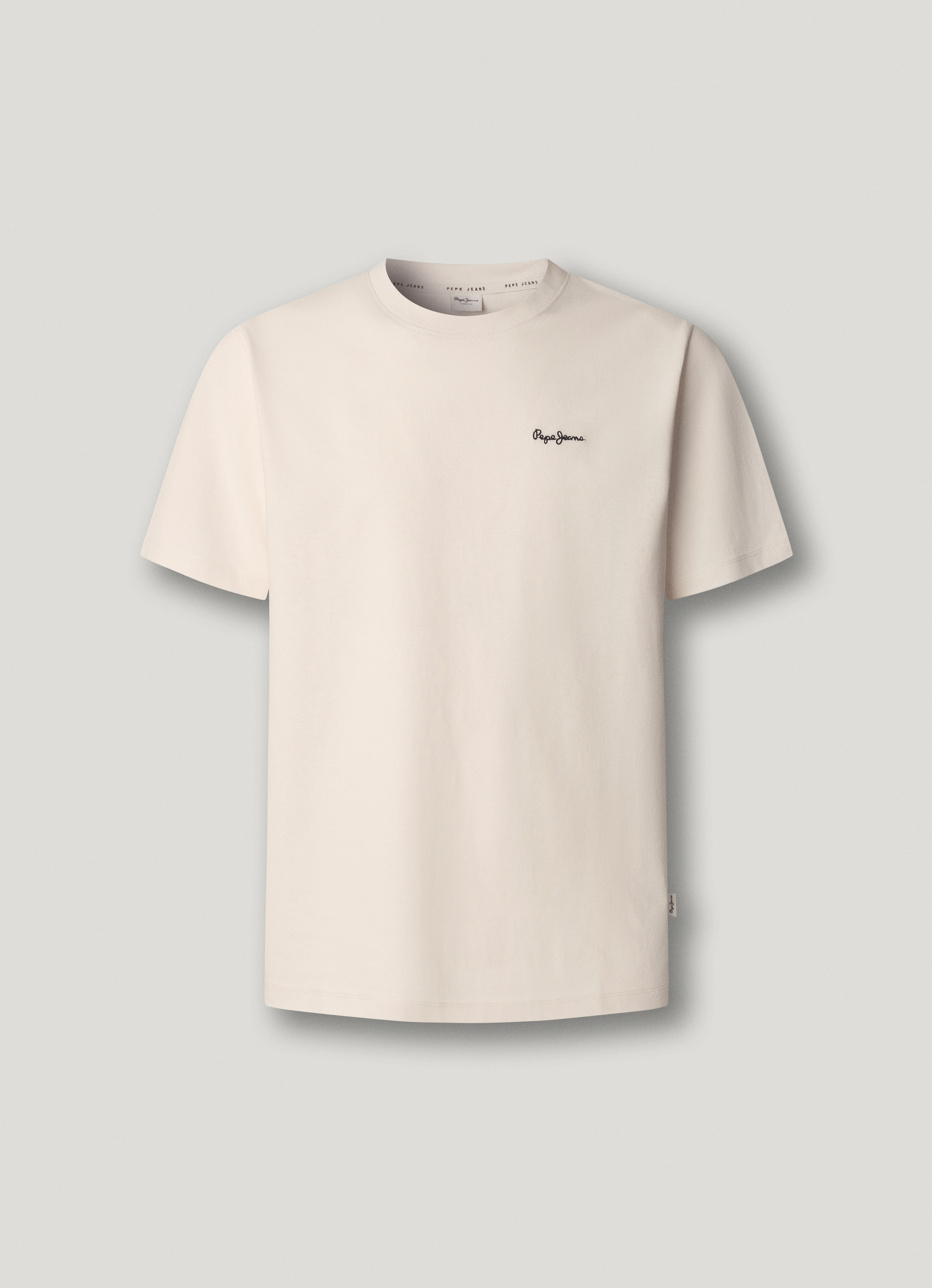 Pepe Jeans T-Shirt »CONTRAST CONNOR« mit Rundhals und gesticktem Logo