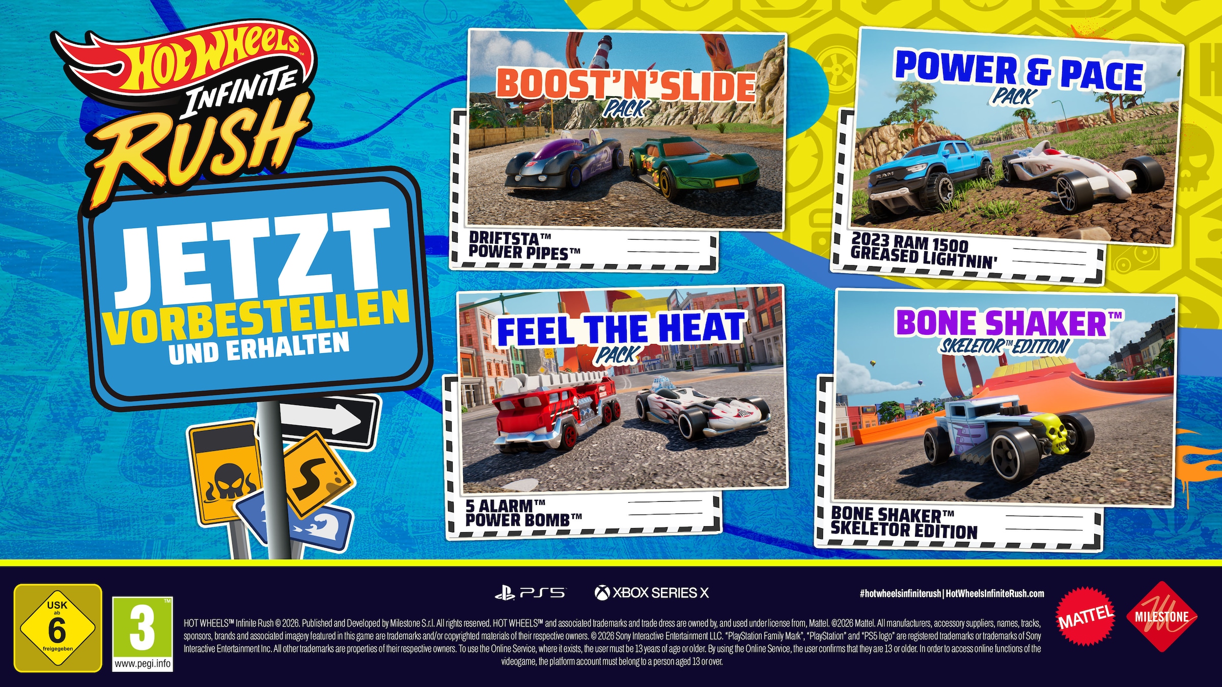 Milestone Spielesoftware »Hot Wheels Infinite Rush« Nintendo Switch 2