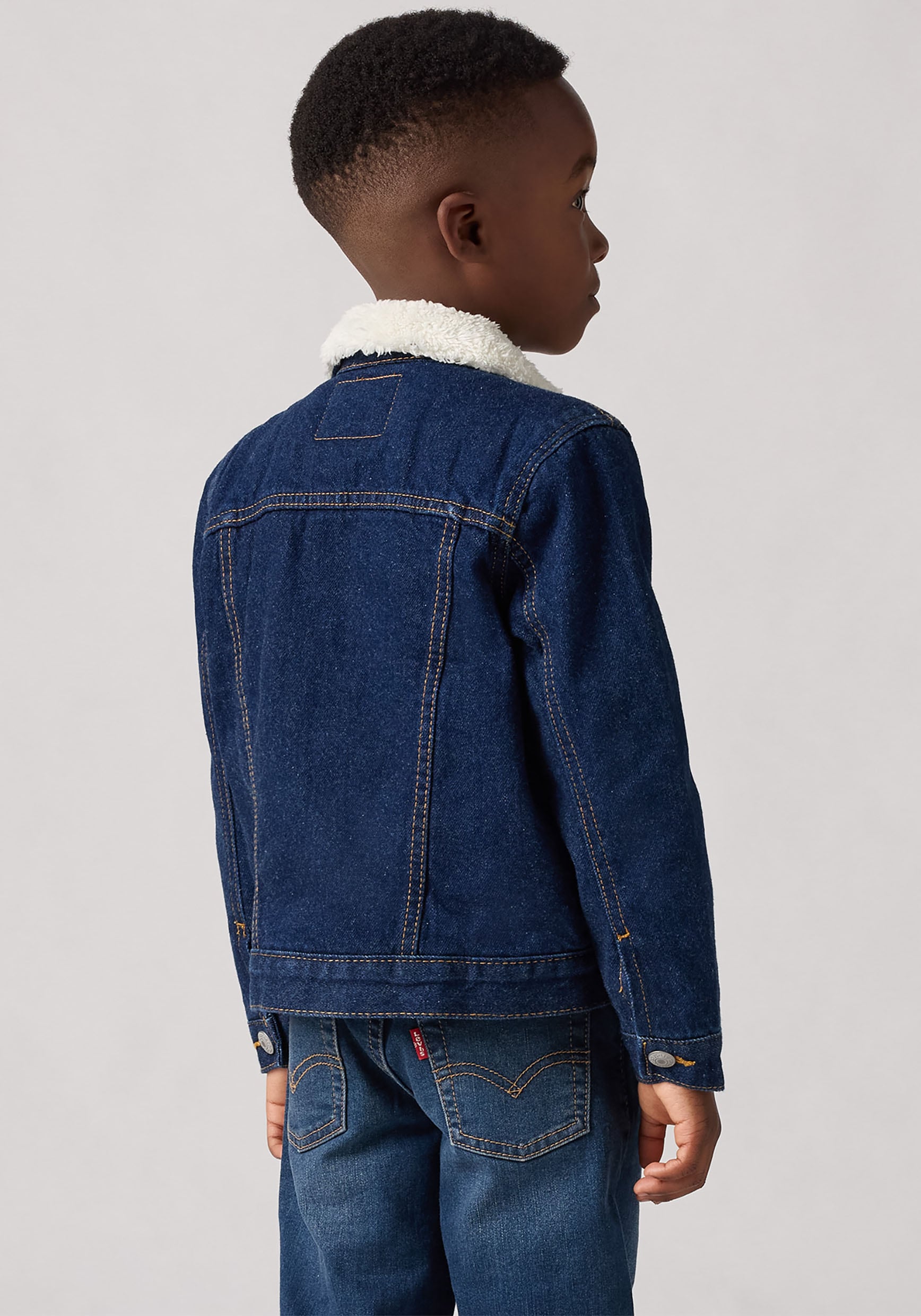 Levi's® Kids Jeansjacke »LVN SHERPA TRUCKER«, ohne Kapuze, for BOYS