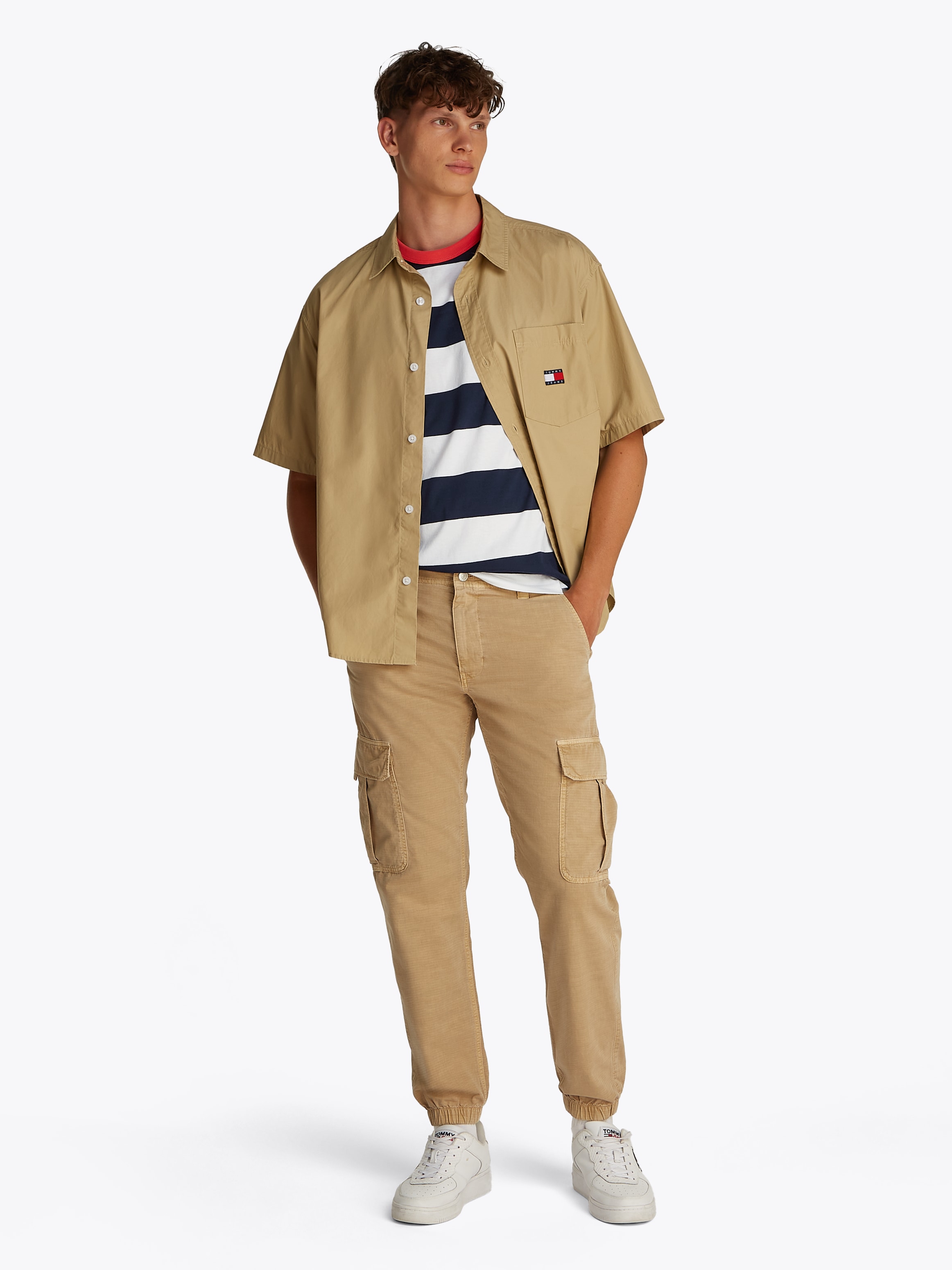 Tommy Jeans T-Shirt »TJM REG BOLD STRIPE TEE«