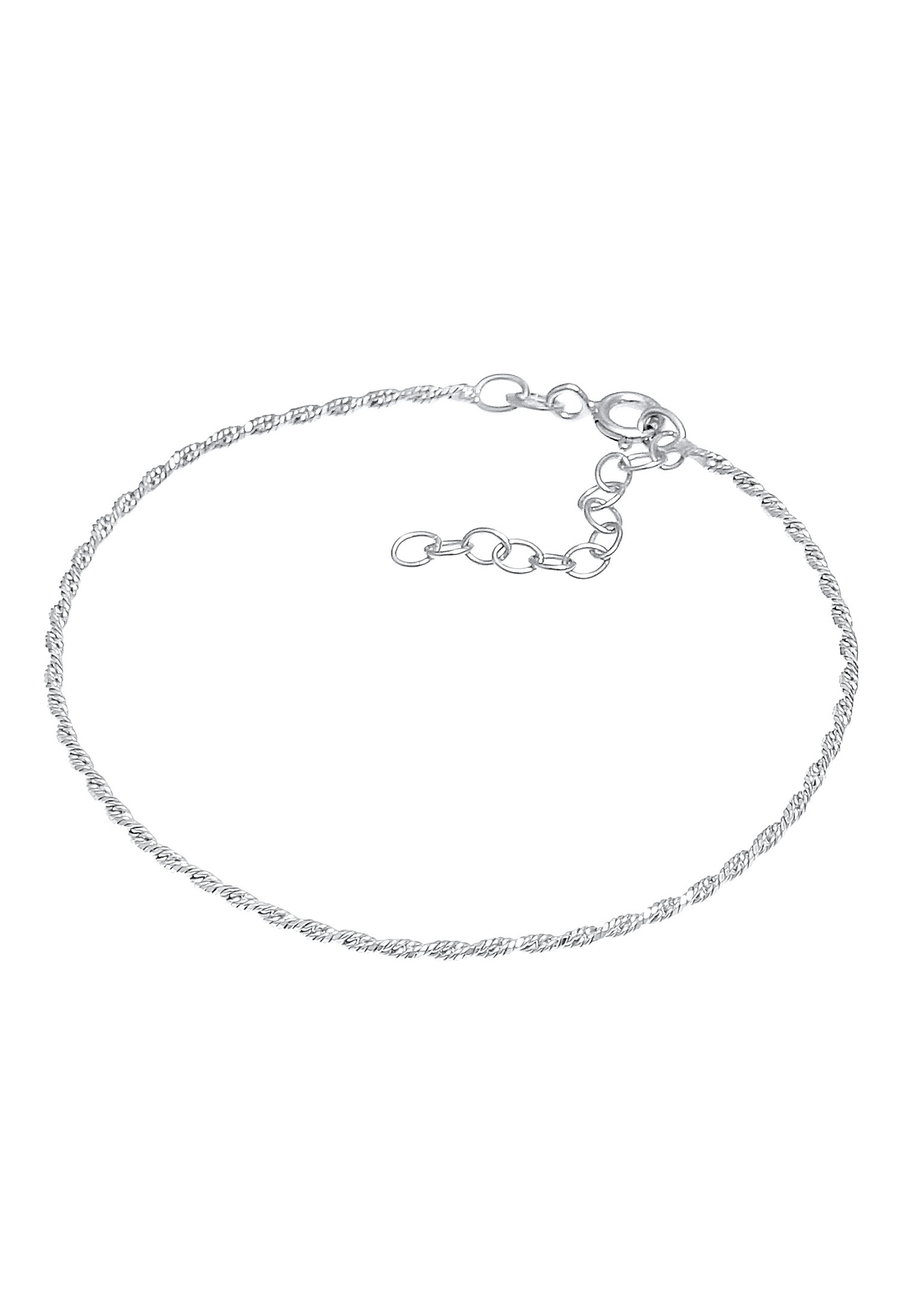 Elli Armkette »Armband Gedreht Kordel Twist 925 Silber«