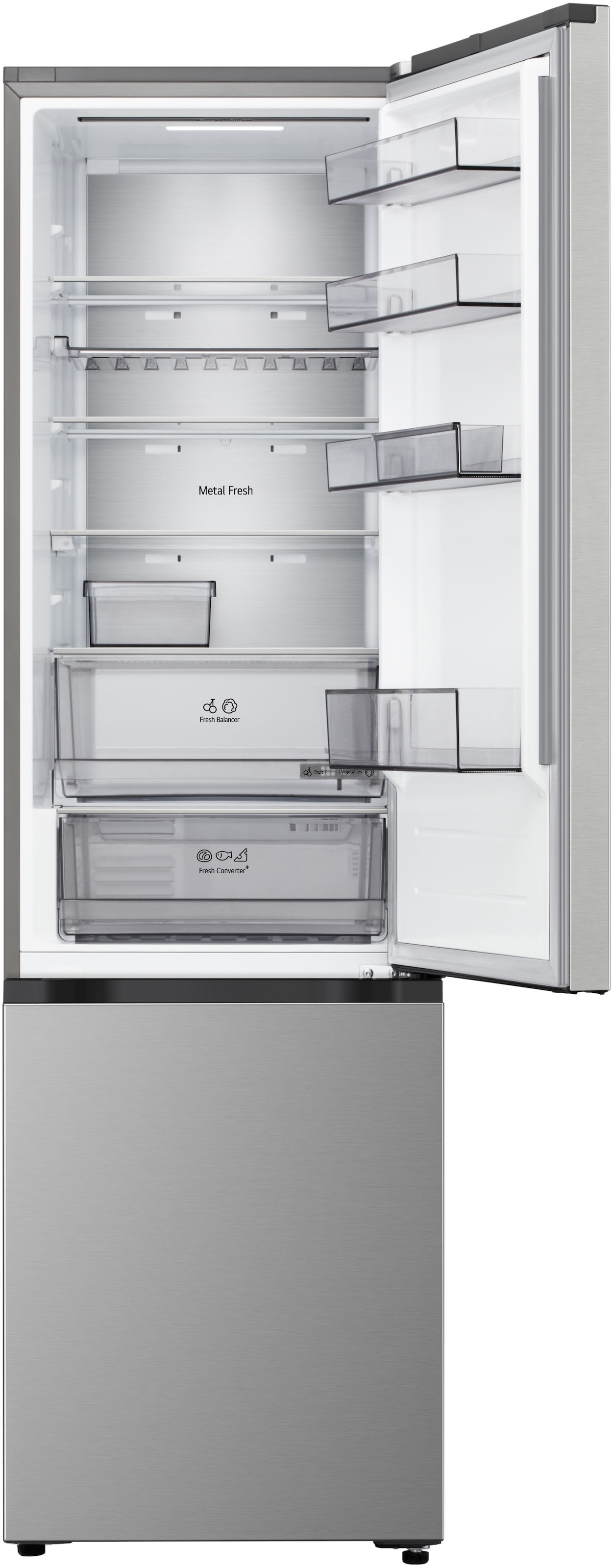 LG Kühl-/Gefrierkombination Serie 5 »GBBS525CPY« 203 cm hoch 59,7 cm breit Total No Frost, ThinQ mit AI Fresh & Saving Mode