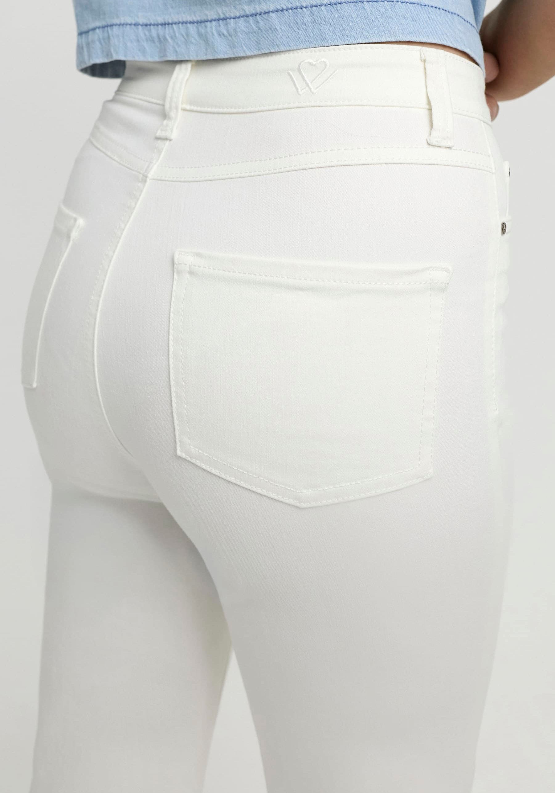 wonderjeans 5-Pocket-Jeans, Flared
