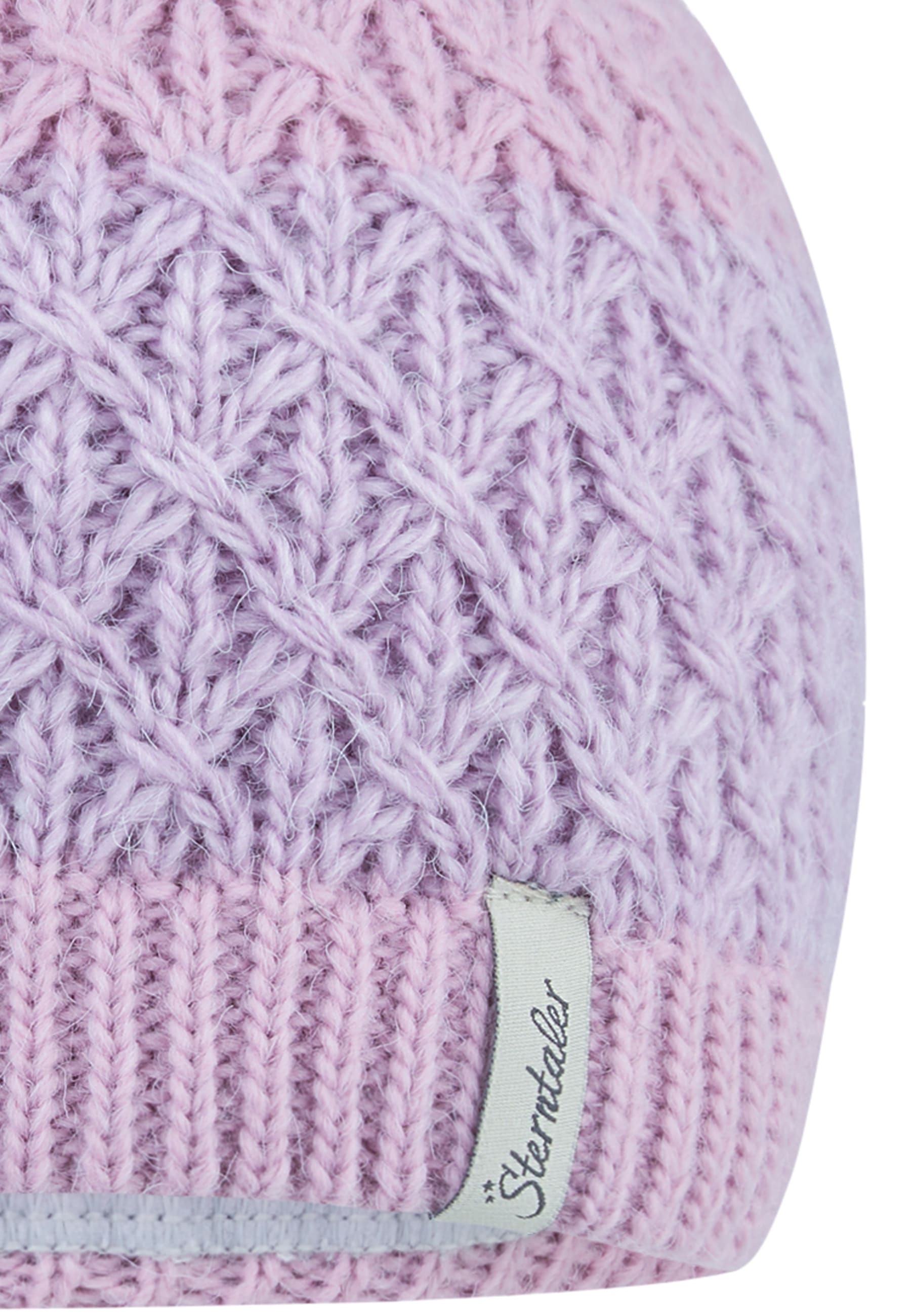 Sterntaler® Strickmütze »Strickmütze Fellpompon«