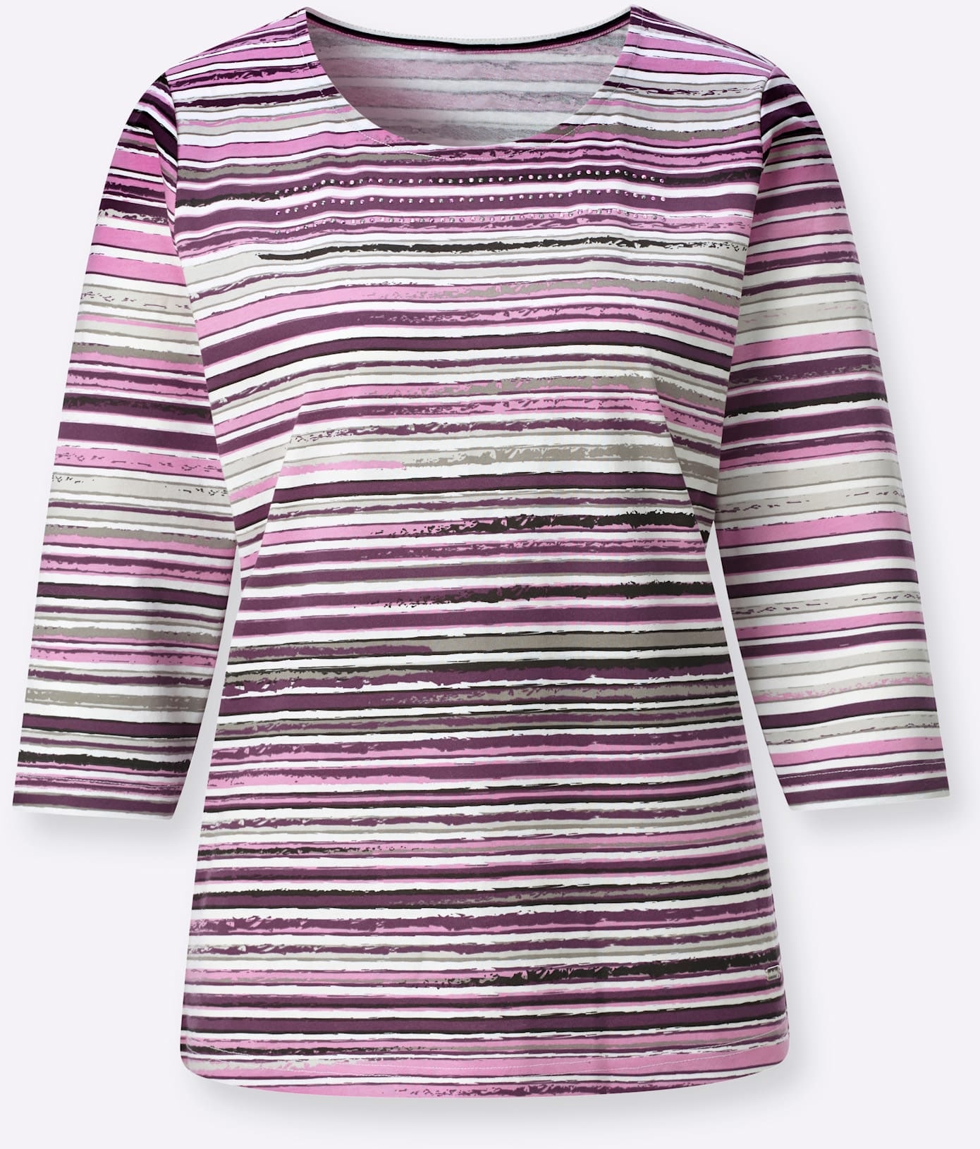 Casual Looks 3/4-Arm-Shirt »Ringelshirt« 1
