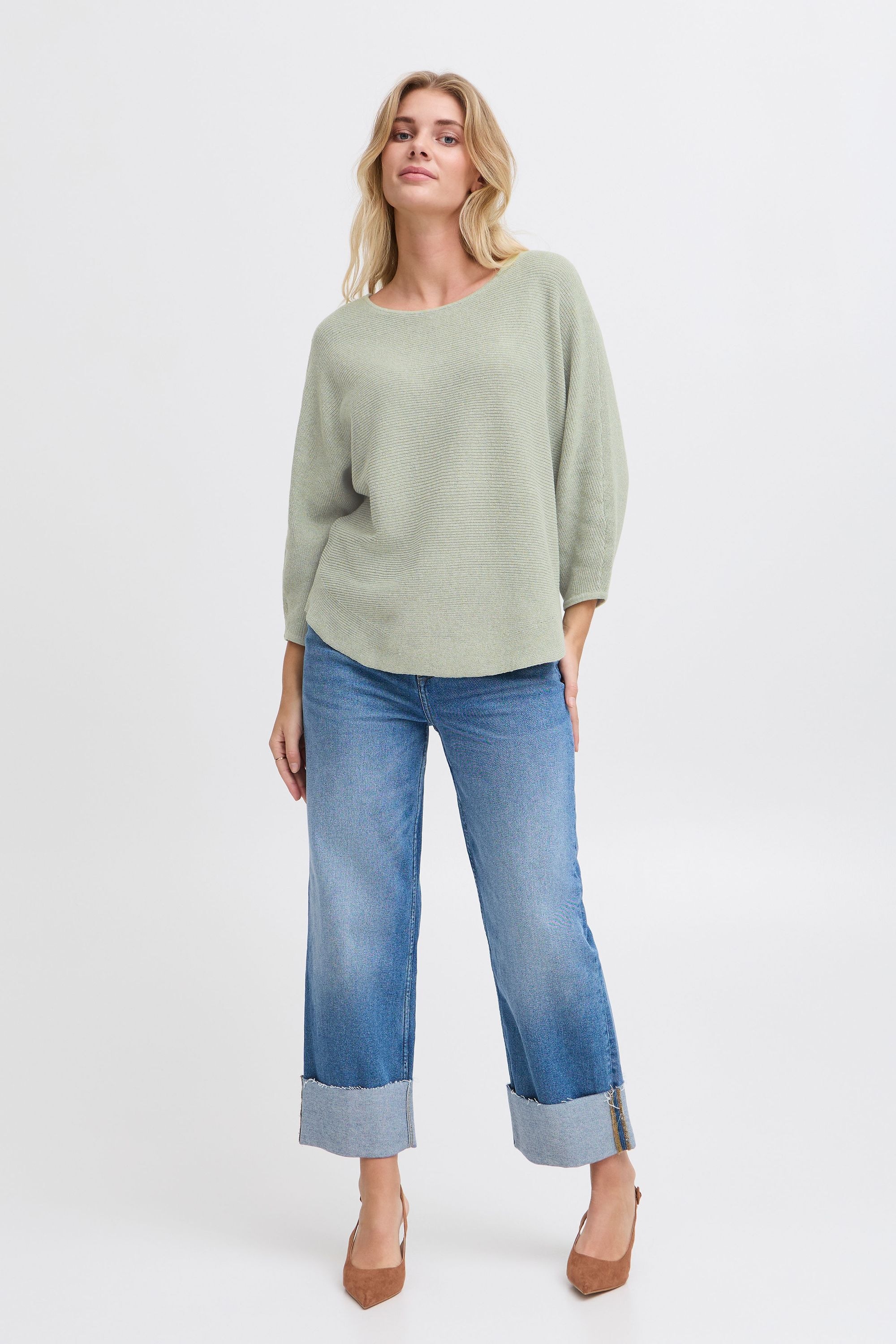 fransa Strickfleece-Pullover »Strickpullover FRSINJA PU 1«