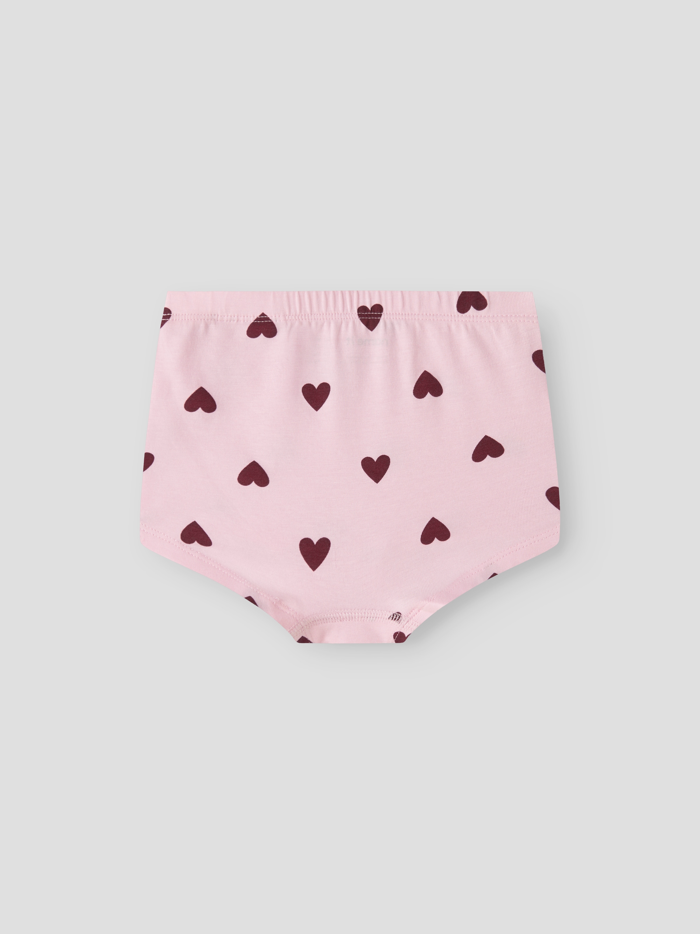 Name It Hipster »NMFTIGHTS 3P CUTIE HEART NOOS« Packung, 3 Stk. Baumwollmischung, uni und bedruckt im Set