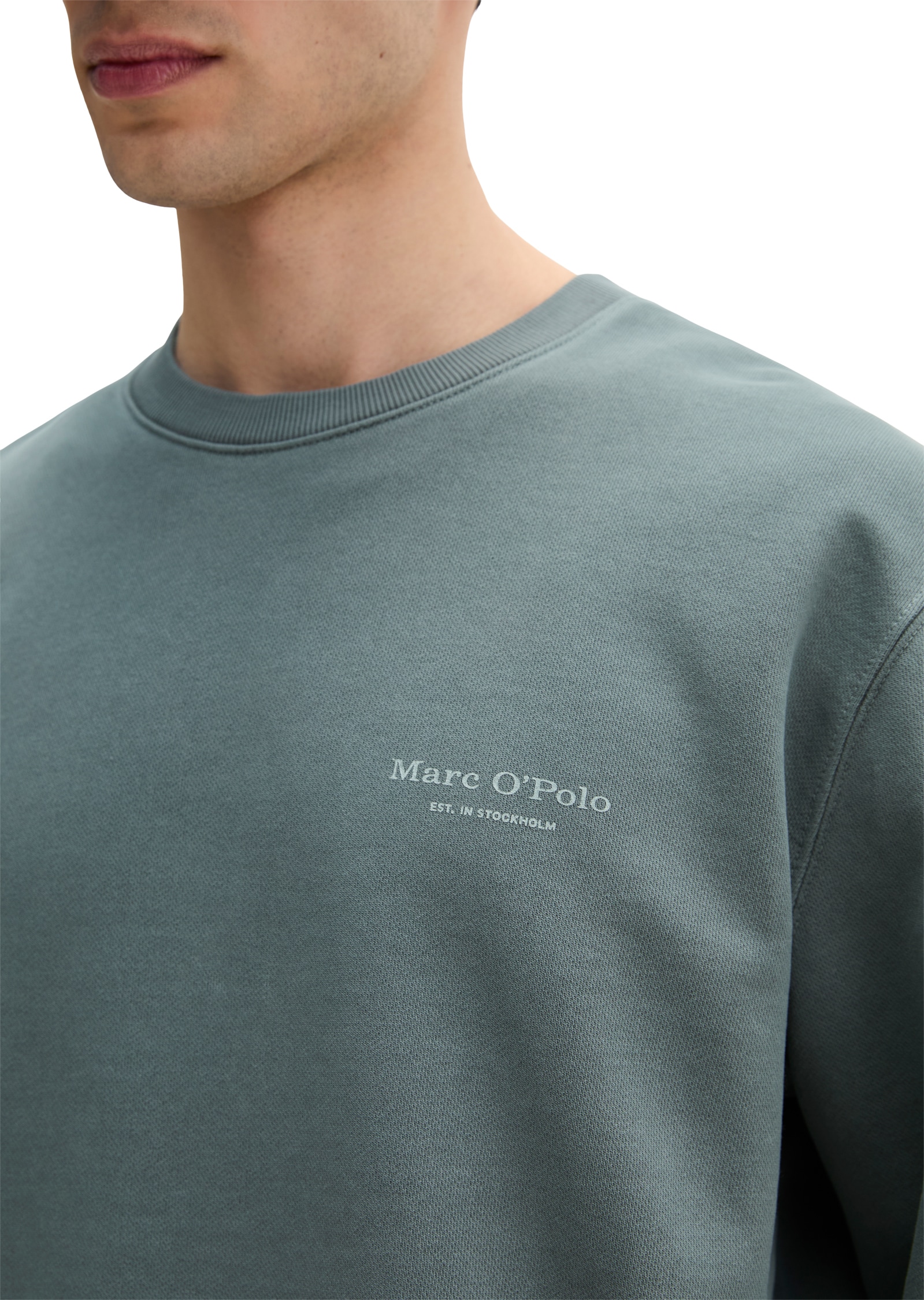 Marc O'Polo Sweatshirt , regular fit mit Logoprint auf der Rückseite
