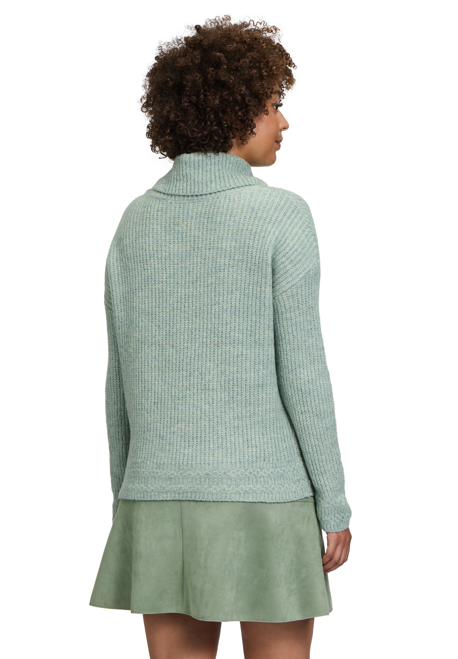 Cartoon Rundhalspullover »Basic-Pullover mit Turtle Neck«