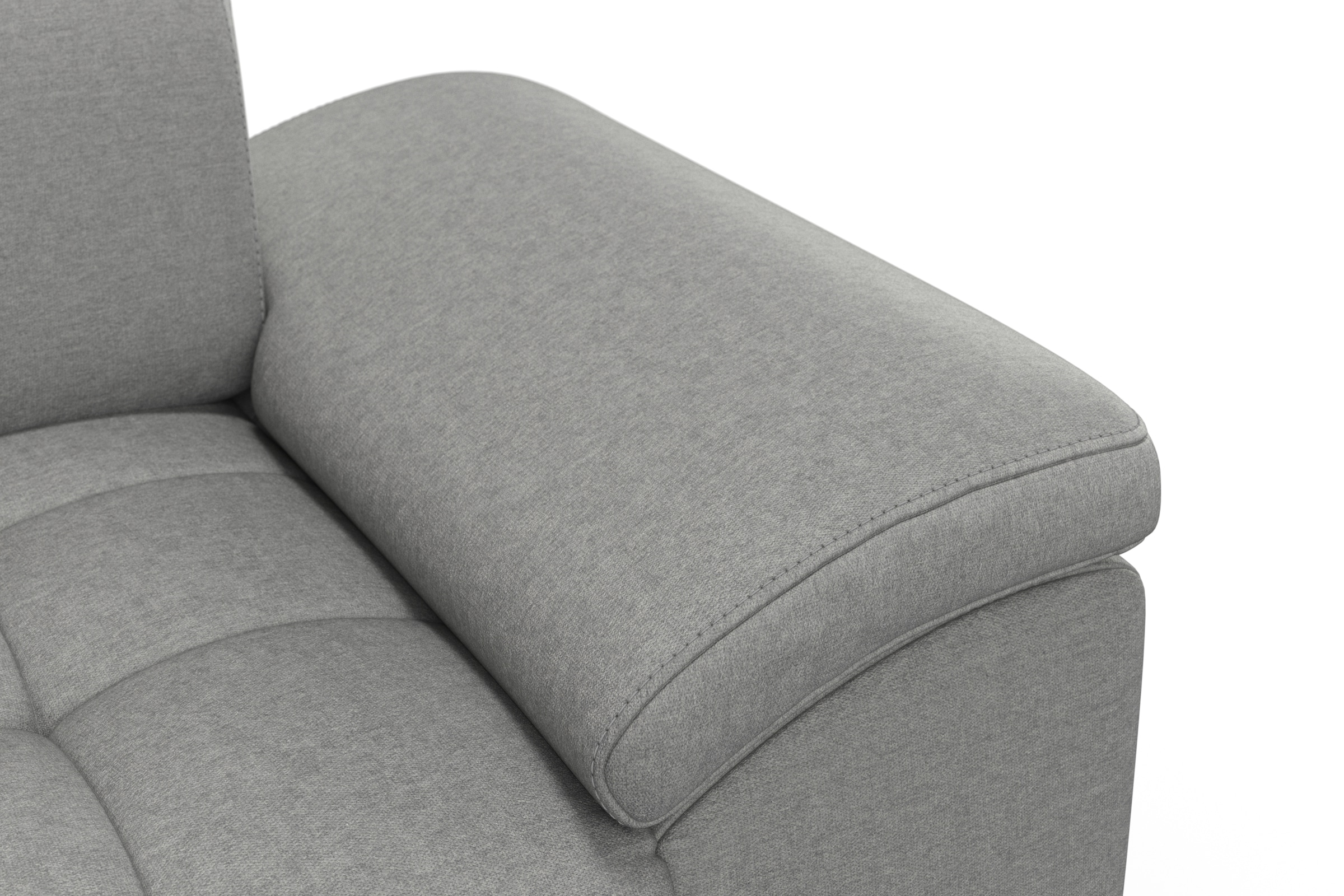 sit&more Ecksofa »Cool L-Form«, wahlweise mit Kopfteilverstellung und Vorziehsitz motorisch