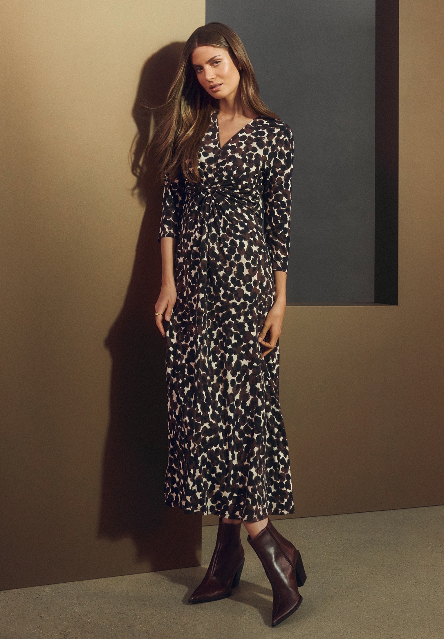 Betty Barclay Midikleid »Midikleid mit Raffung«
