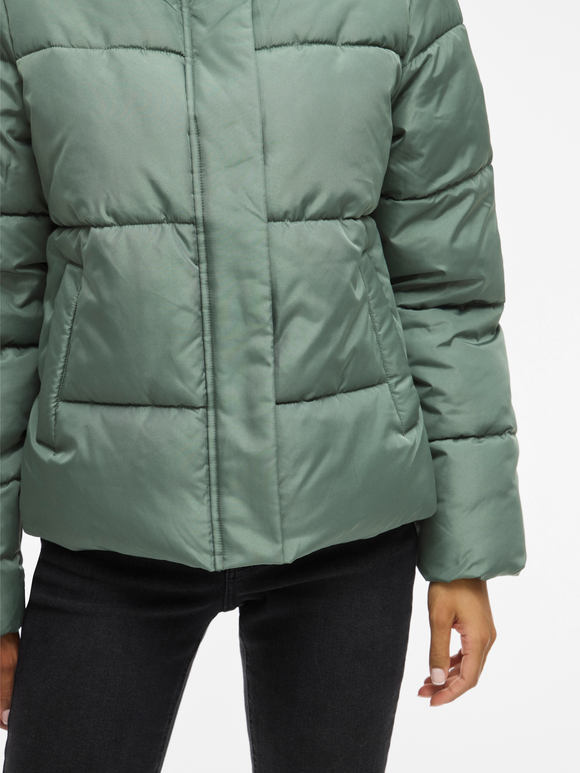 Vila Steppjacke »VIMILJA PADDED PUFFER - NOOS«, mit Kapuze