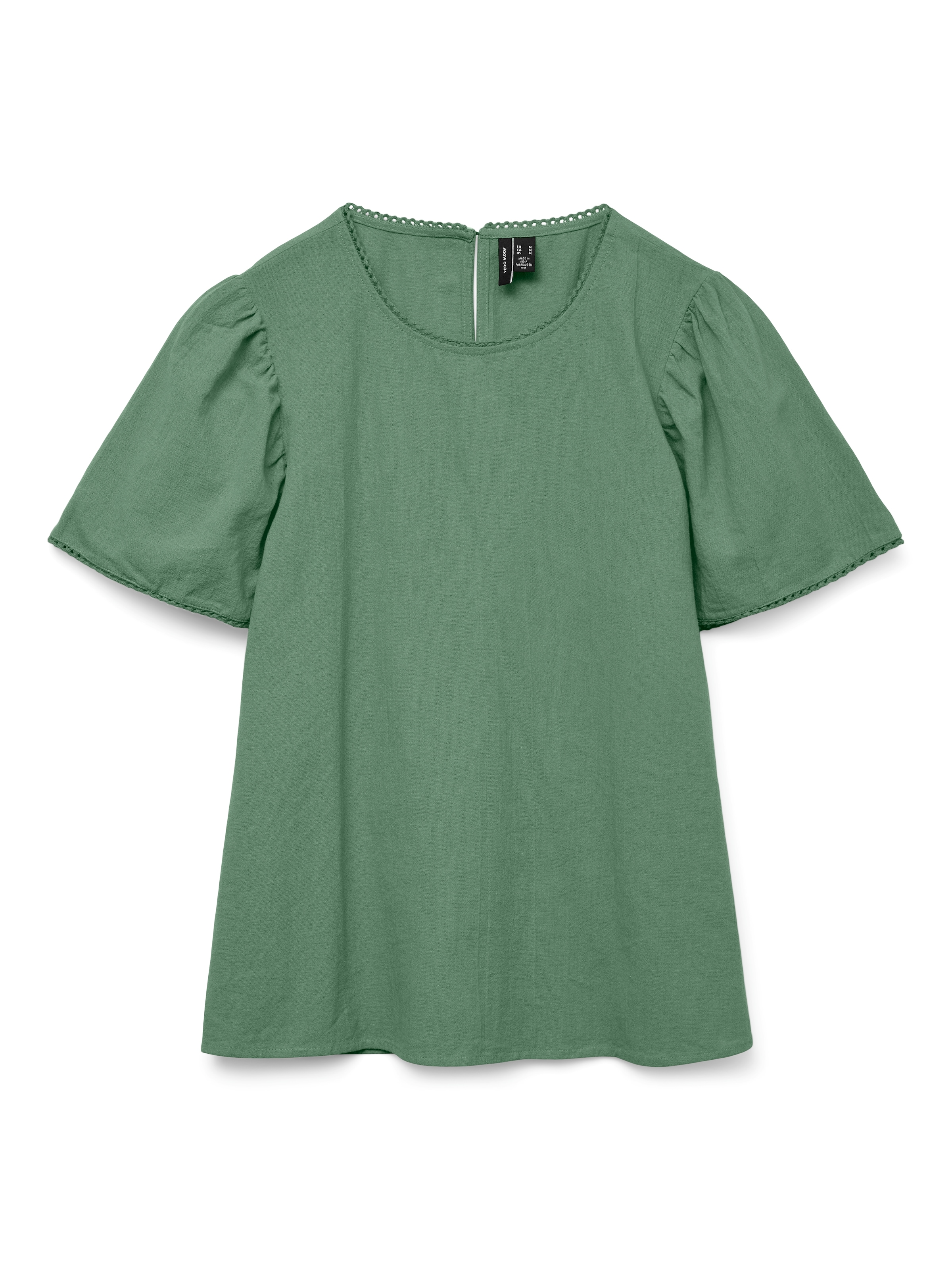 Vero Moda Kurzarmbluse »VMPRETTY SS TOP WVN GA NOOS«