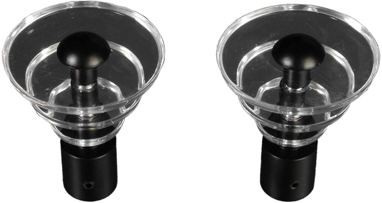 Liedeco Gardinenstangen-Endstück »Luna« für Gardinenstangen Ø 16 mm