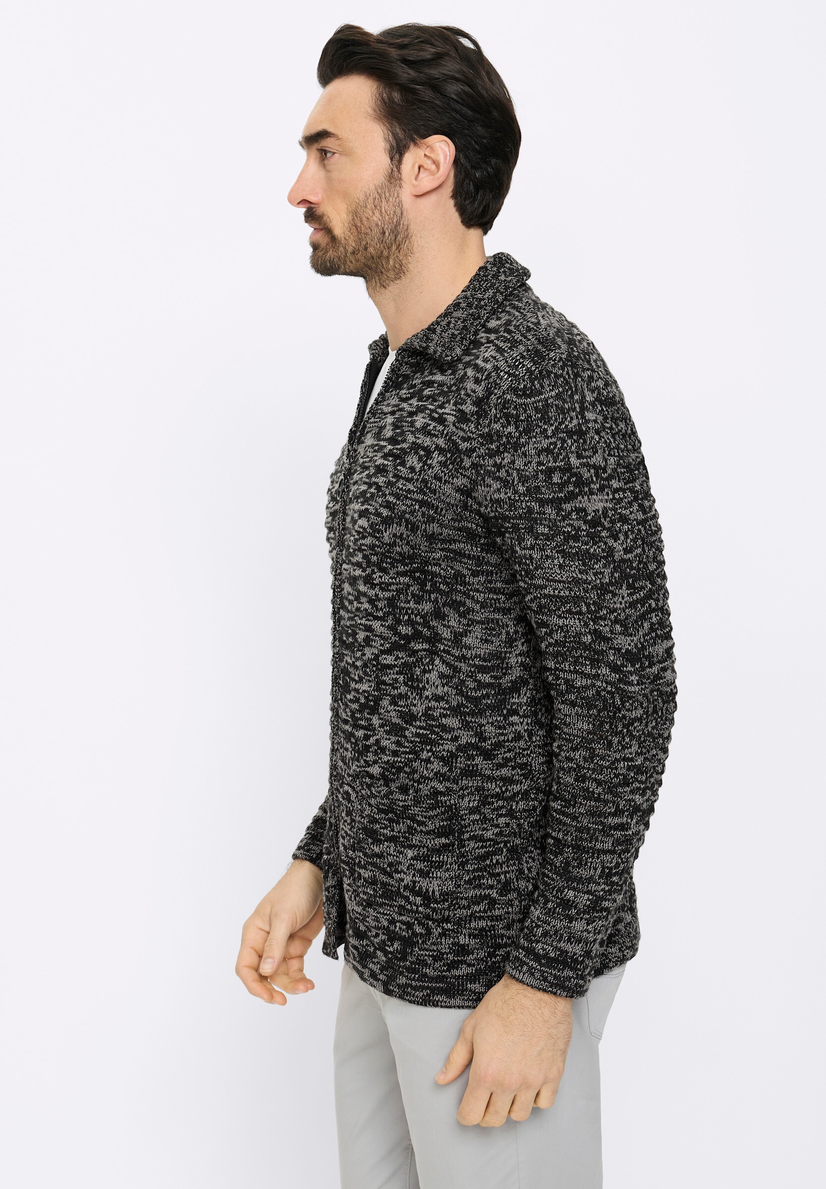Witt Strickpullover »Strickjacke Strickjacke in längerer Form«