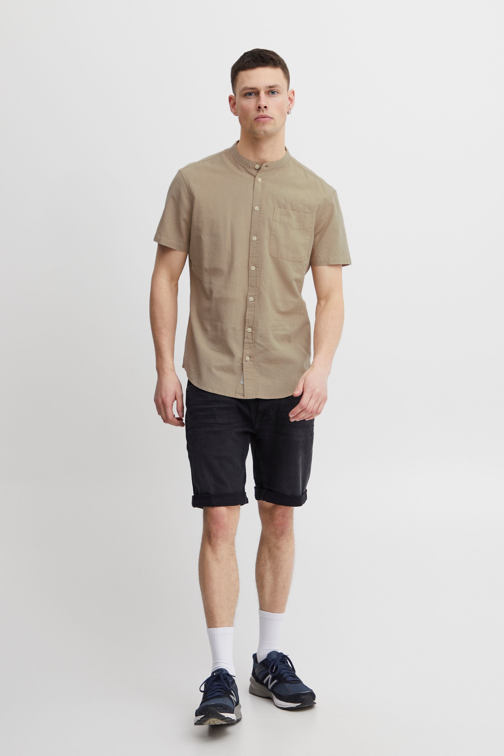 Blend Kurzarmshirt »Kurzarmhemd BHShirt«