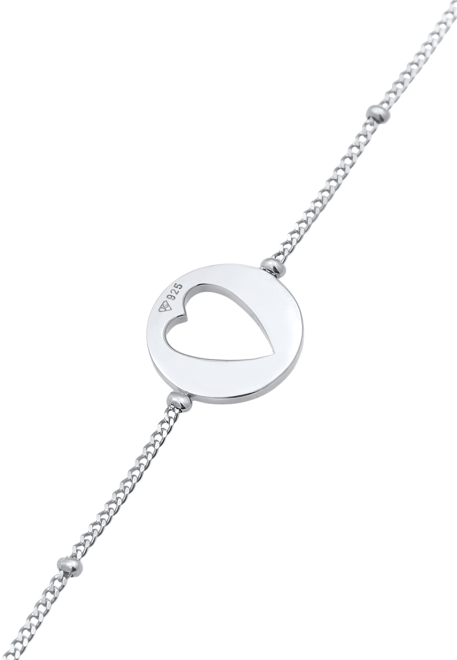 Elli Armketten Set »Armband Herz Liebe Cut Out Mutter Kind Set 925 Silber«