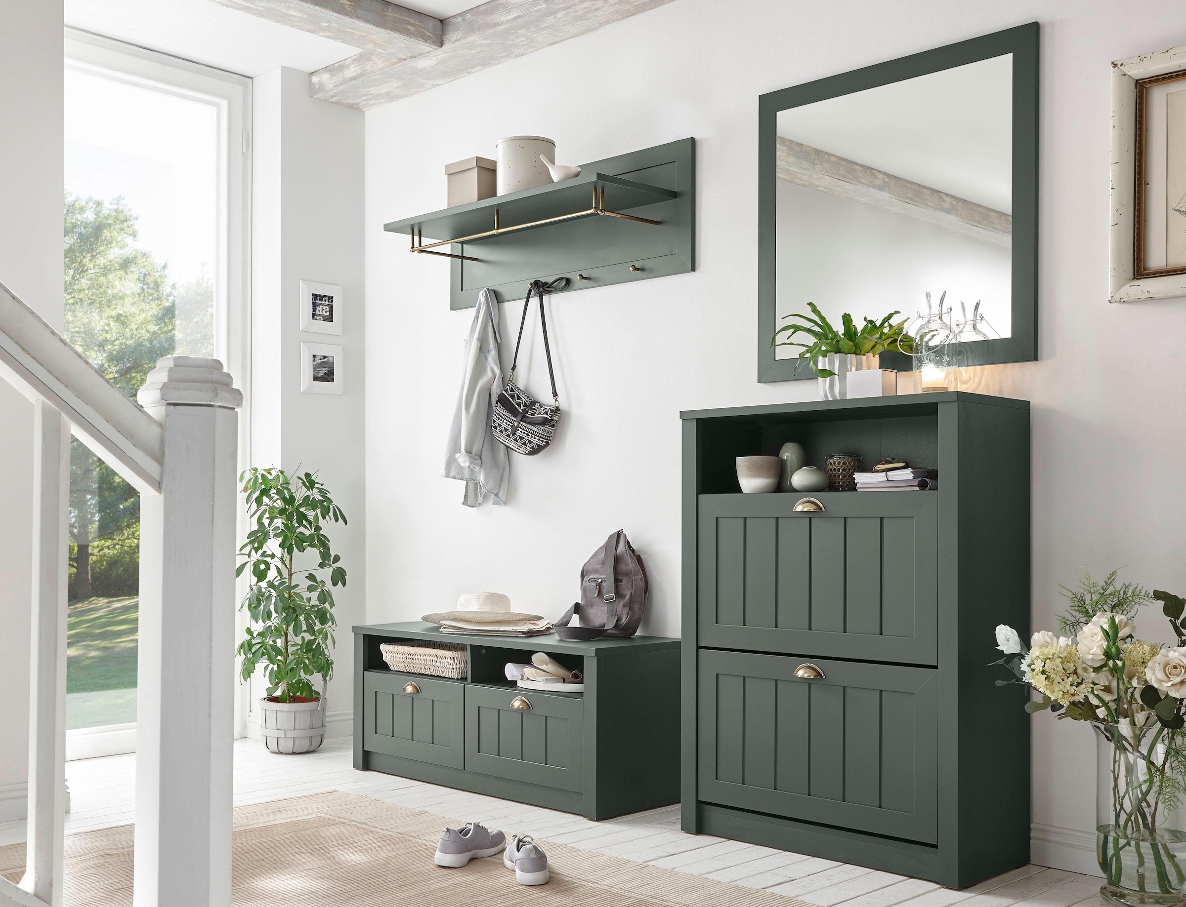 Online Shop im »ASCOT«, OTTO 4-teilig affaire Garderobenschrank-Set Home