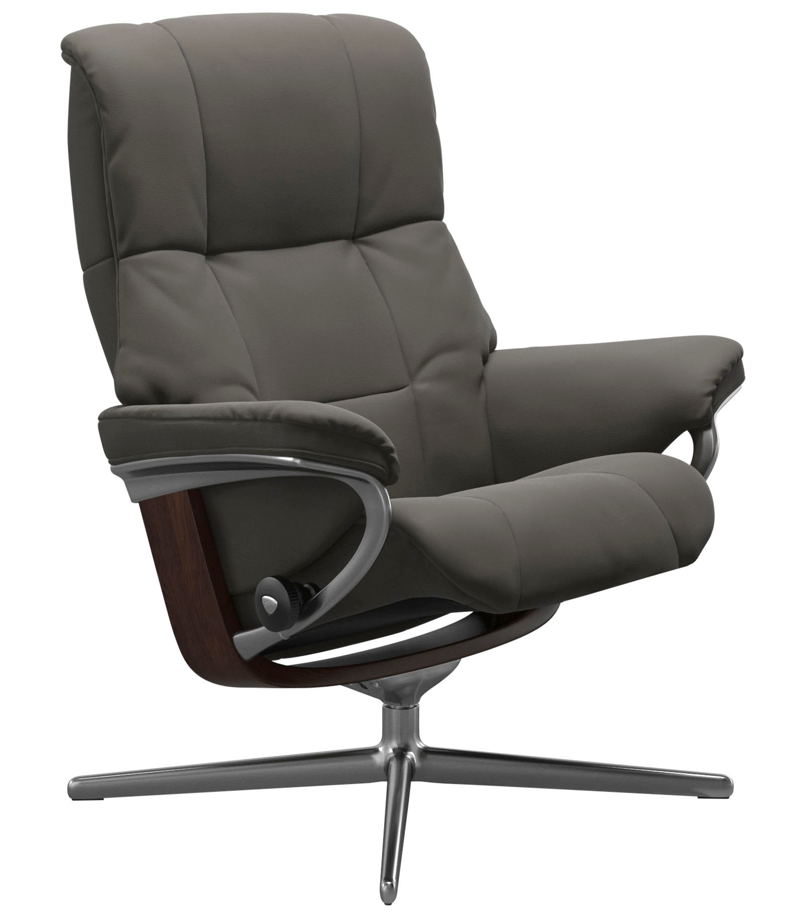 Stressless® Relaxsessel »Mayfair«, mit Cross Base, Größe S, M & L, Holzakzent Braun