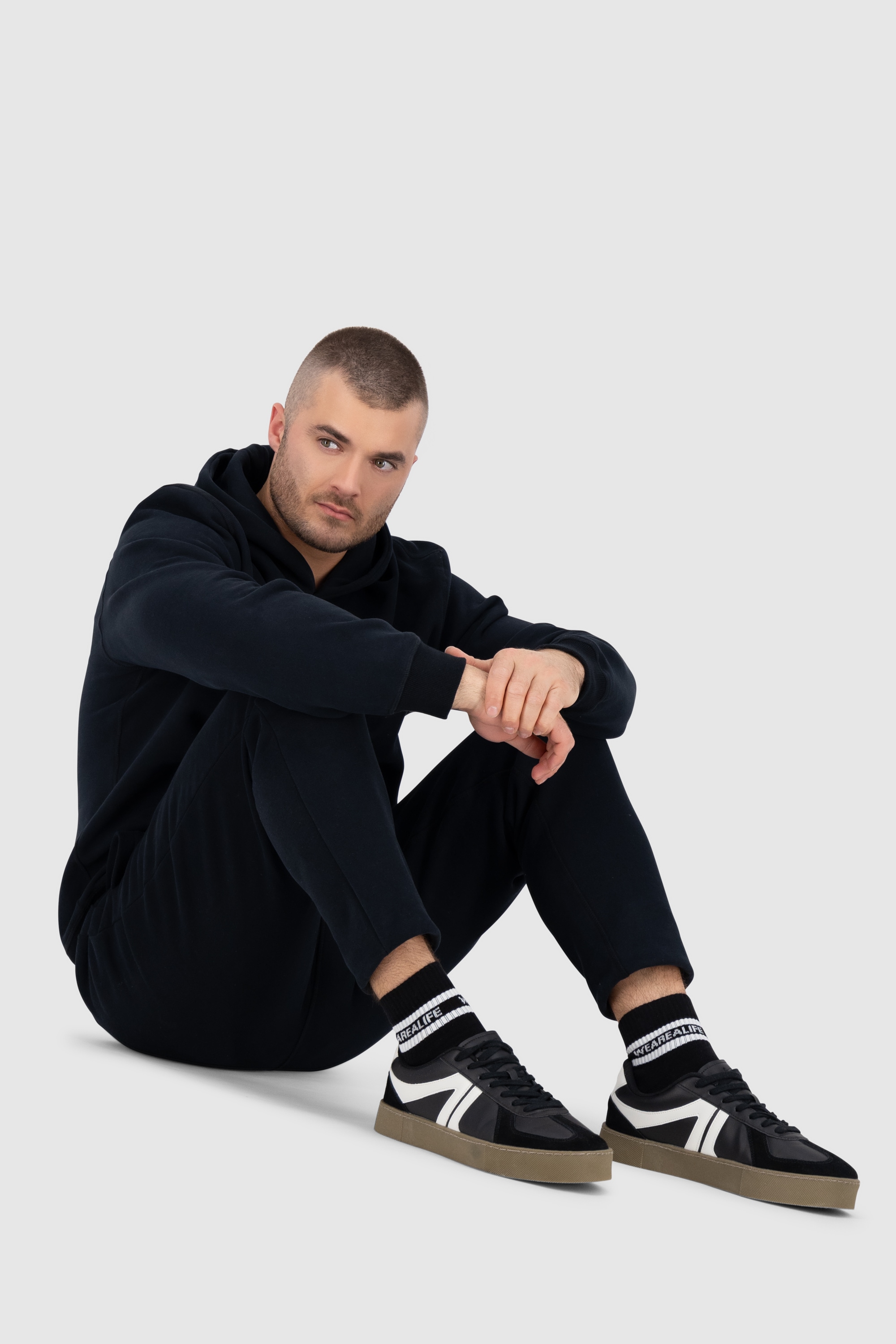 Alife & Kickin Sneakersocken Sneakersocken knöchelhoch mit Streifen, aus Baumwolle mit weichem Bund
