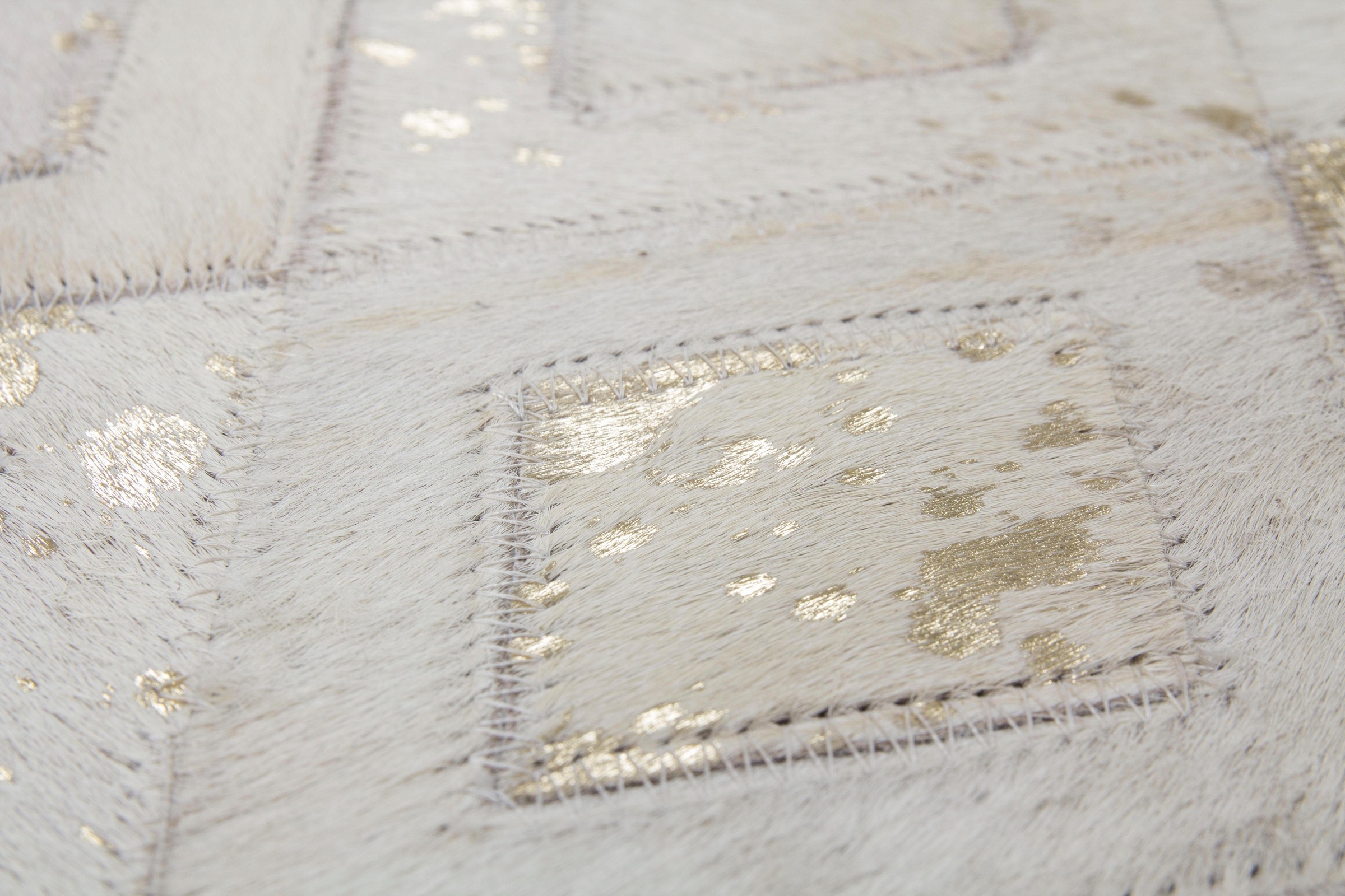 calo-deluxe Fellteppich »Scarllet 110« rechteckig 8 mm Höhe echtes Rinderfell, Wohnzimmer