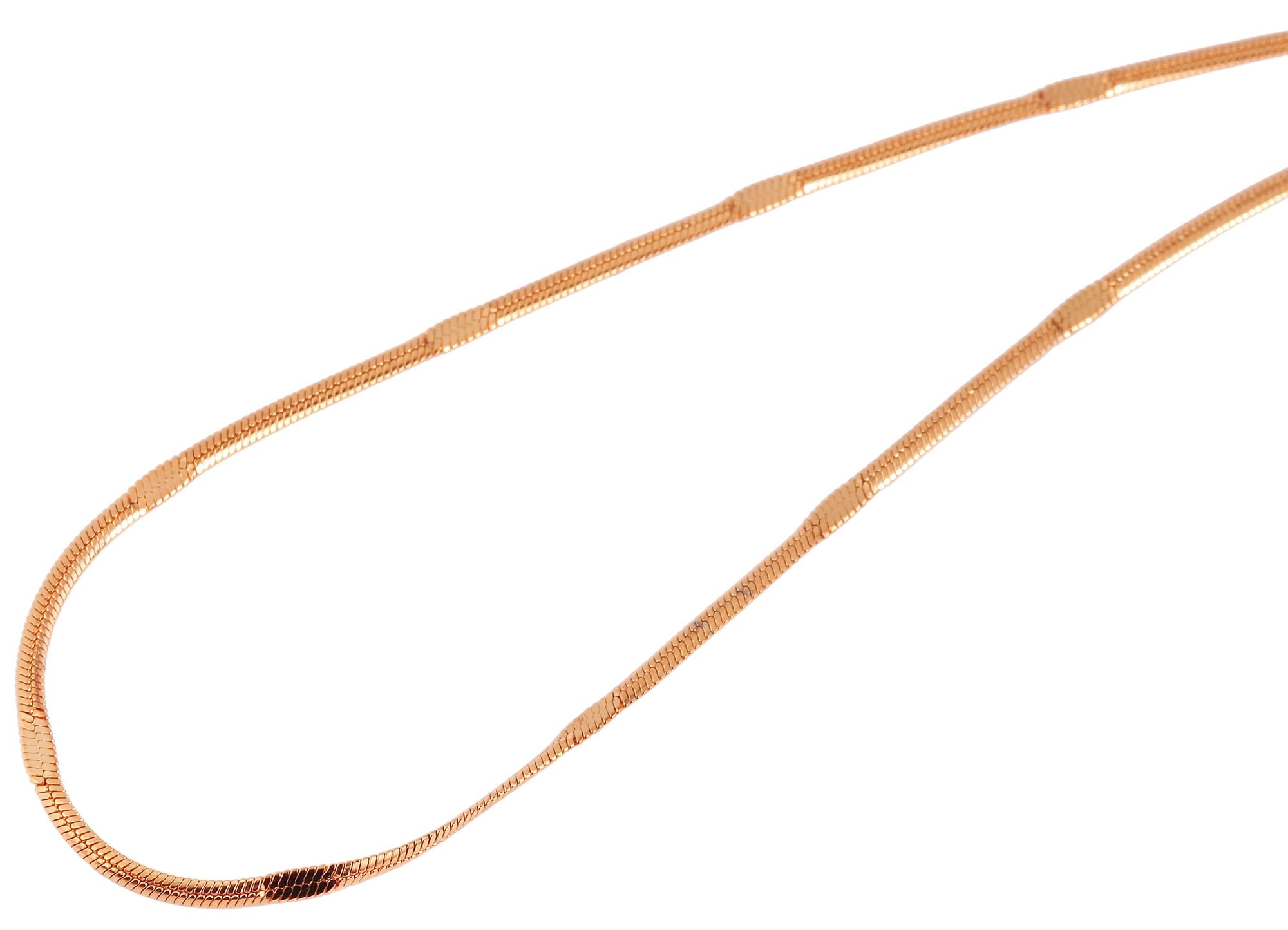 Adelia´s Schlangenkette »Damen Halskette ¿ Schlangenkette aus Edelstahl 45 cm«