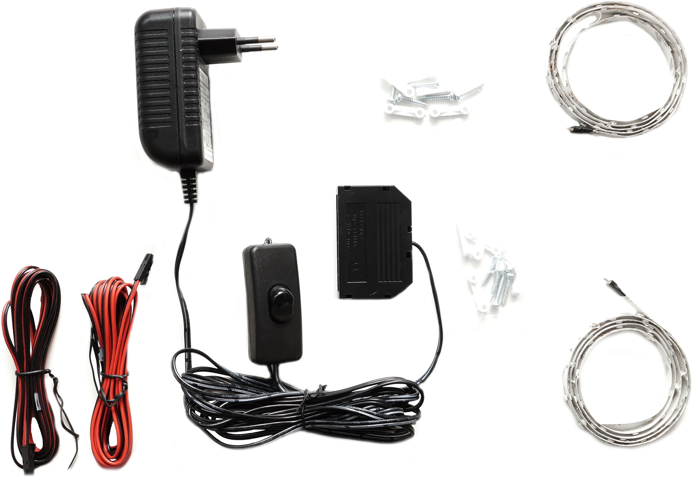 Mca Furniture LED-Leuchtmittel »Matadi LED Bandbeleuchtung 85cm 2er Set« 1 Stk. Neutralweiß in weiß