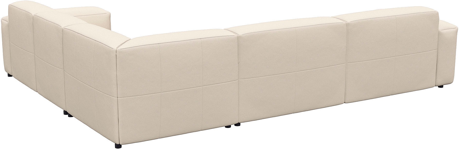 FLEXLUX Ecksofa »Lucera, super bequem durch hochwertigen Sitzaufbau mit Kaltschaum«, modern & anschmiegsam, L-Form, Designsofa