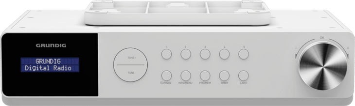 Grundig Küchen-Radio »DKR 1000 BT DAB+«, (Bluetooth Digitalradio (DAB+)-FM-Tuner-FM-Tuner mit RDS 6 W)