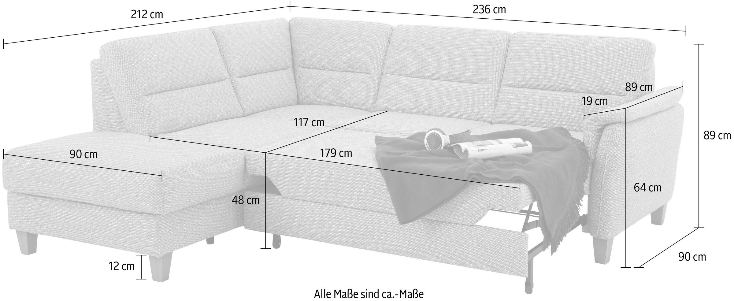 Home affaire Ecksofa