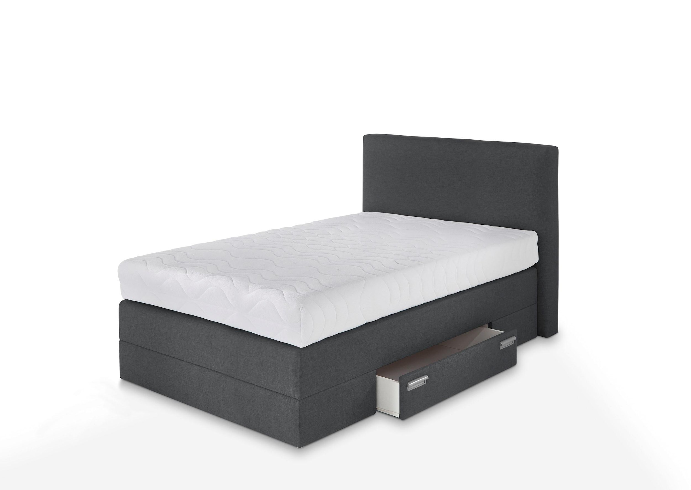 Westfalia Schlafkomfort Boxspringbett, mit Schubkästen und Zierkissen
