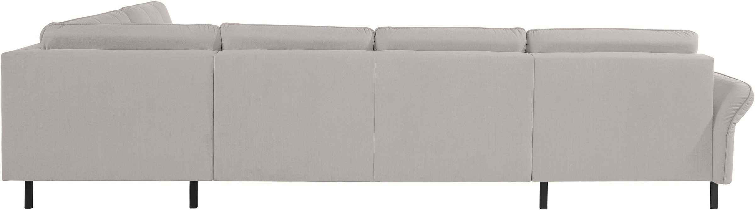INOSIGN Wohnlandschaft »Birkholm U-Form«, Armlehnverstellung, auch in Easy Clean Bezug - mit Wasser zu reinigen
