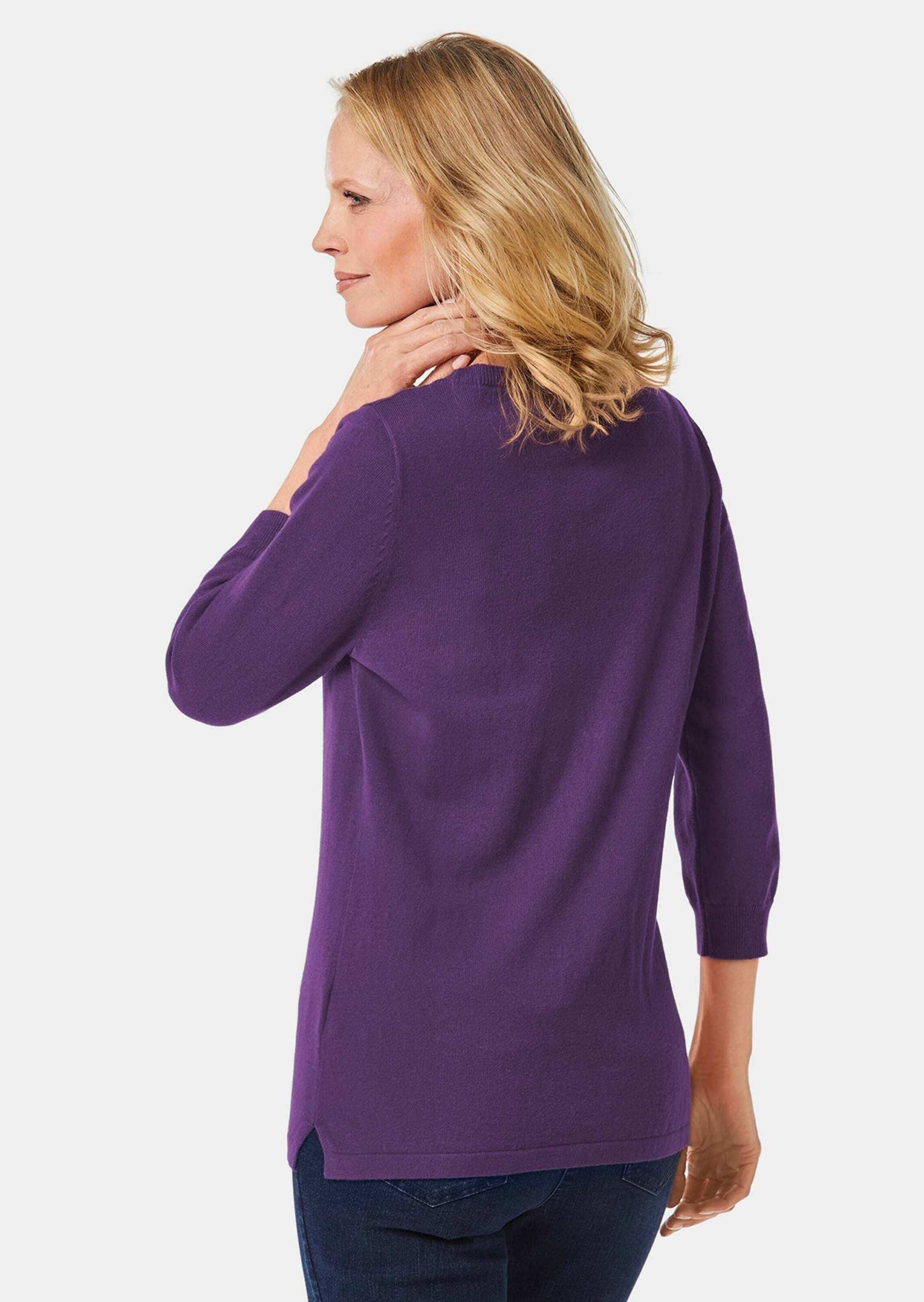 GOLDNER Strickpullover »Pullover aus hochwertigem Garn«