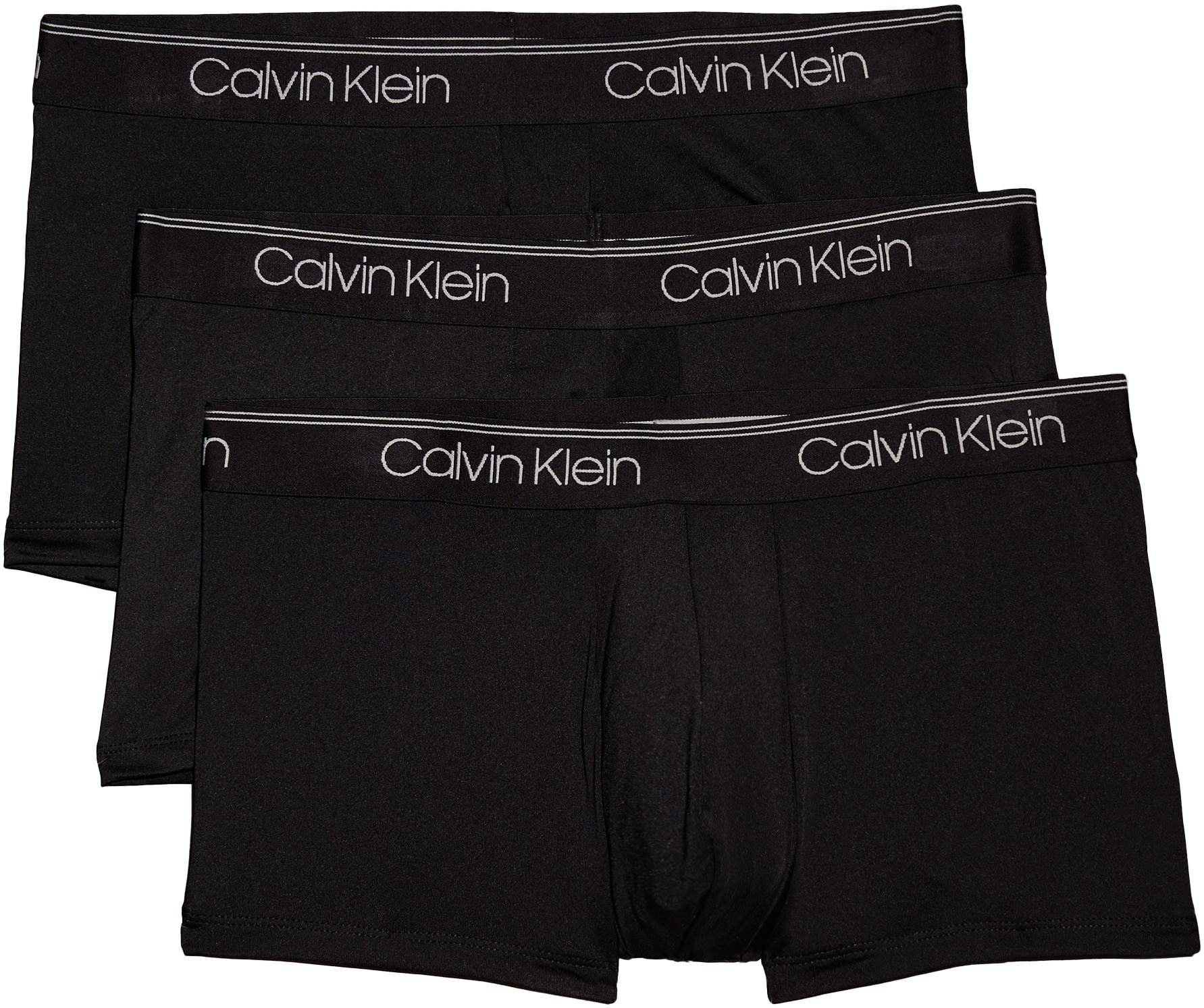 Calvin Klein Underwear Trunk »LOW RISE TRUNK 3PK«, (Packung, 3er-Pack), mit Logo-Elastikbund