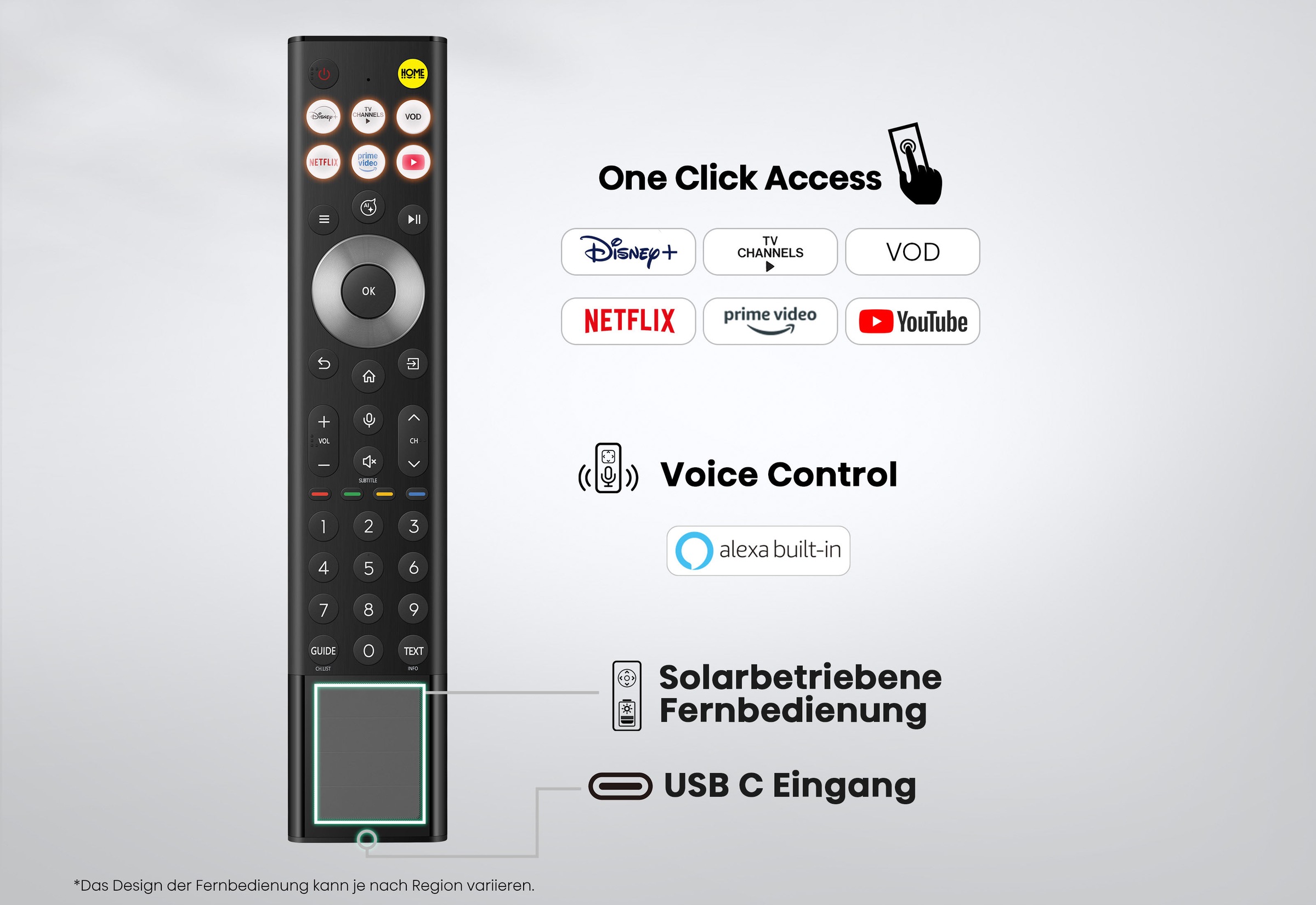 Hisense Mini-LED-Fernseher »75UR8DS« 189 cm/75 ″ Smart-TV