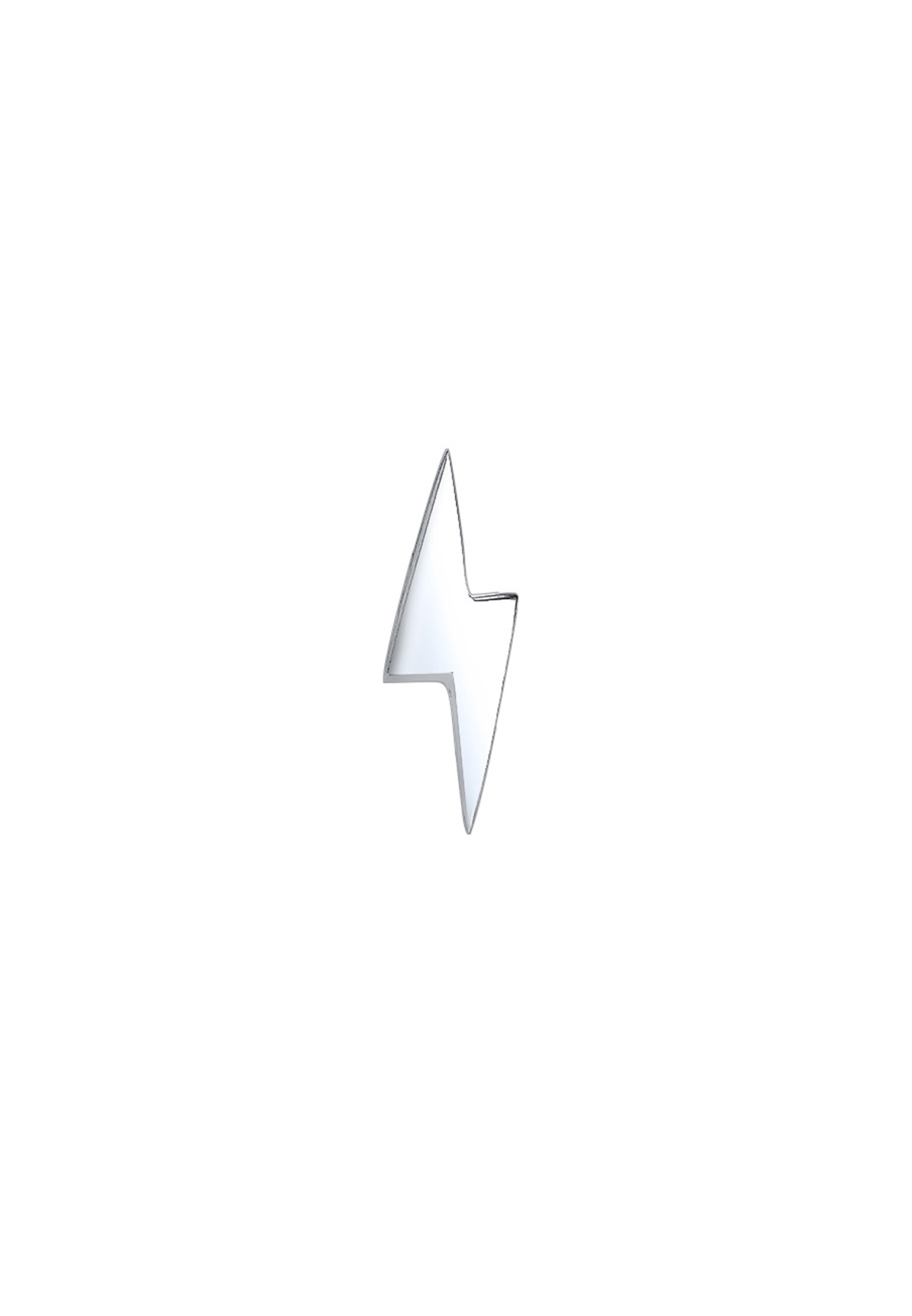 Elli Piercing-Set »Ohrringe Single Ohrstecker Blitz 925 Silber«
