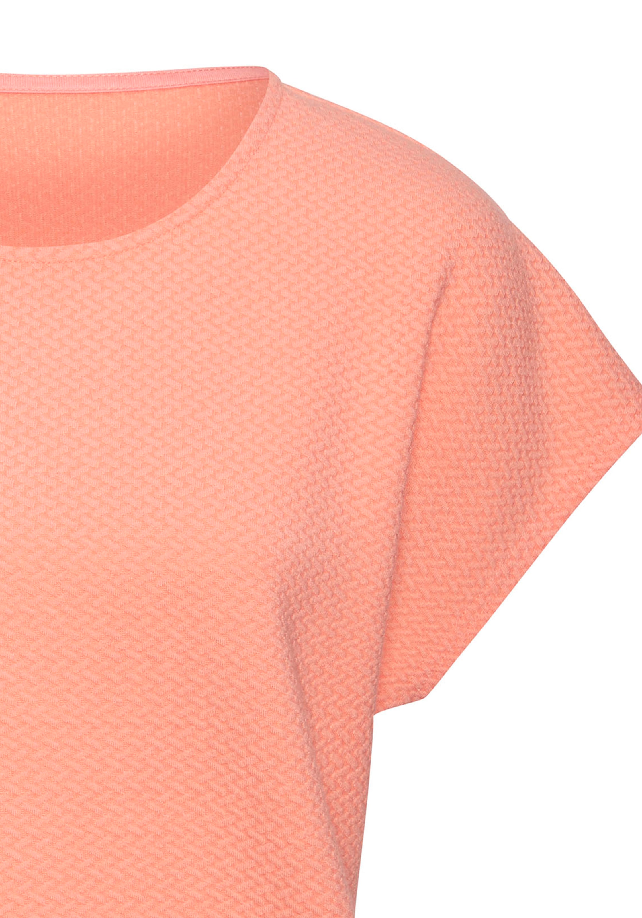 Vivance Kurzarmshirt »aus bügelfreier Strukturqualität im 2er Pack«, (Packung), mit Viskose