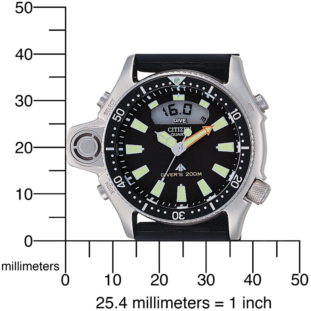 Citizen Taucheruhr »Promaster Marine Aqualand, JP2000-08E«, Armbanduhr, Quarzuhr, Herrenuhr