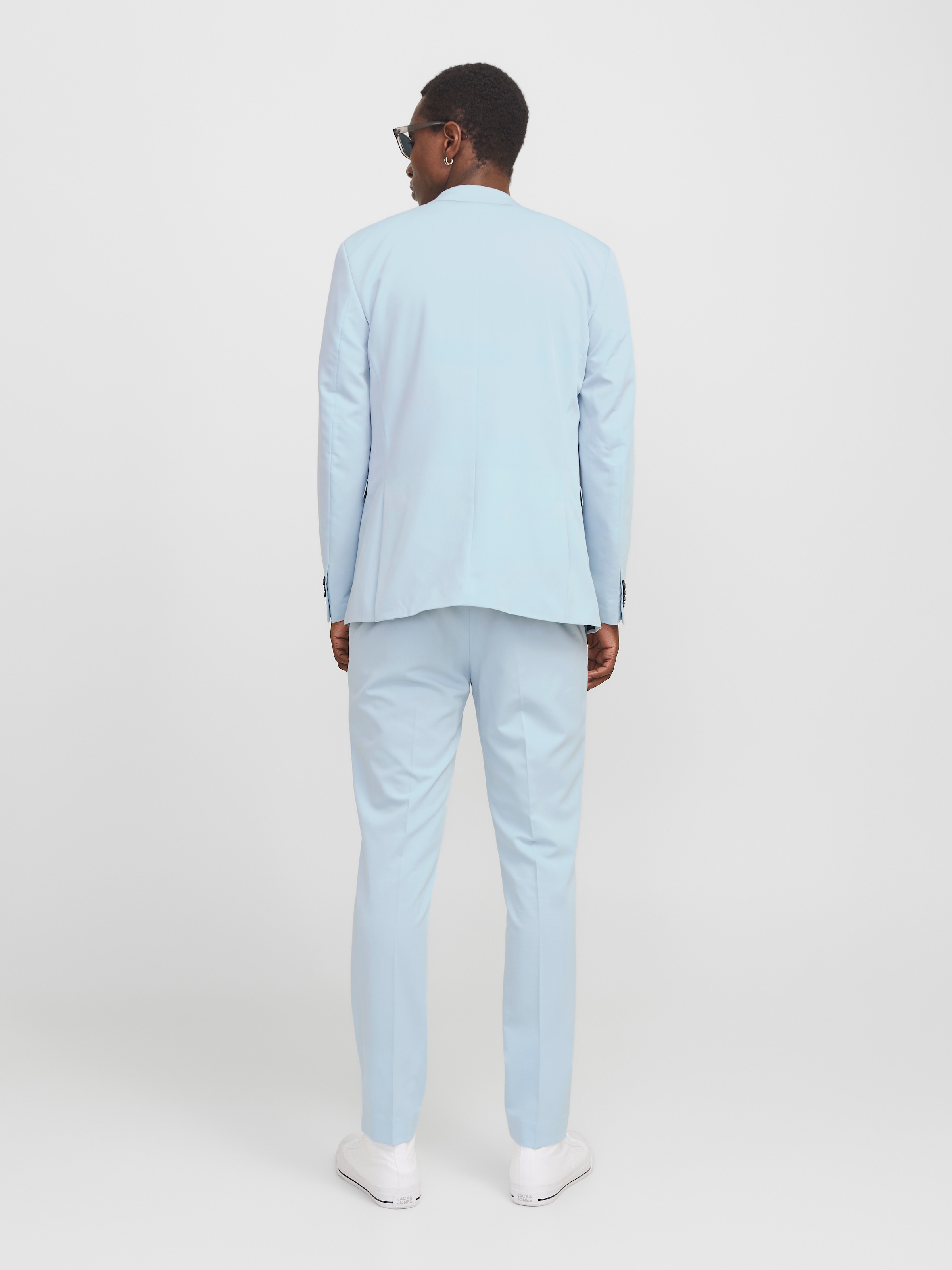 Jack & Jones Anzug »JPRFRANCO  Extra schmal, pflegeleicht, stilvoll mit fallendem Revers« slim fit Materialmix, slim fit
