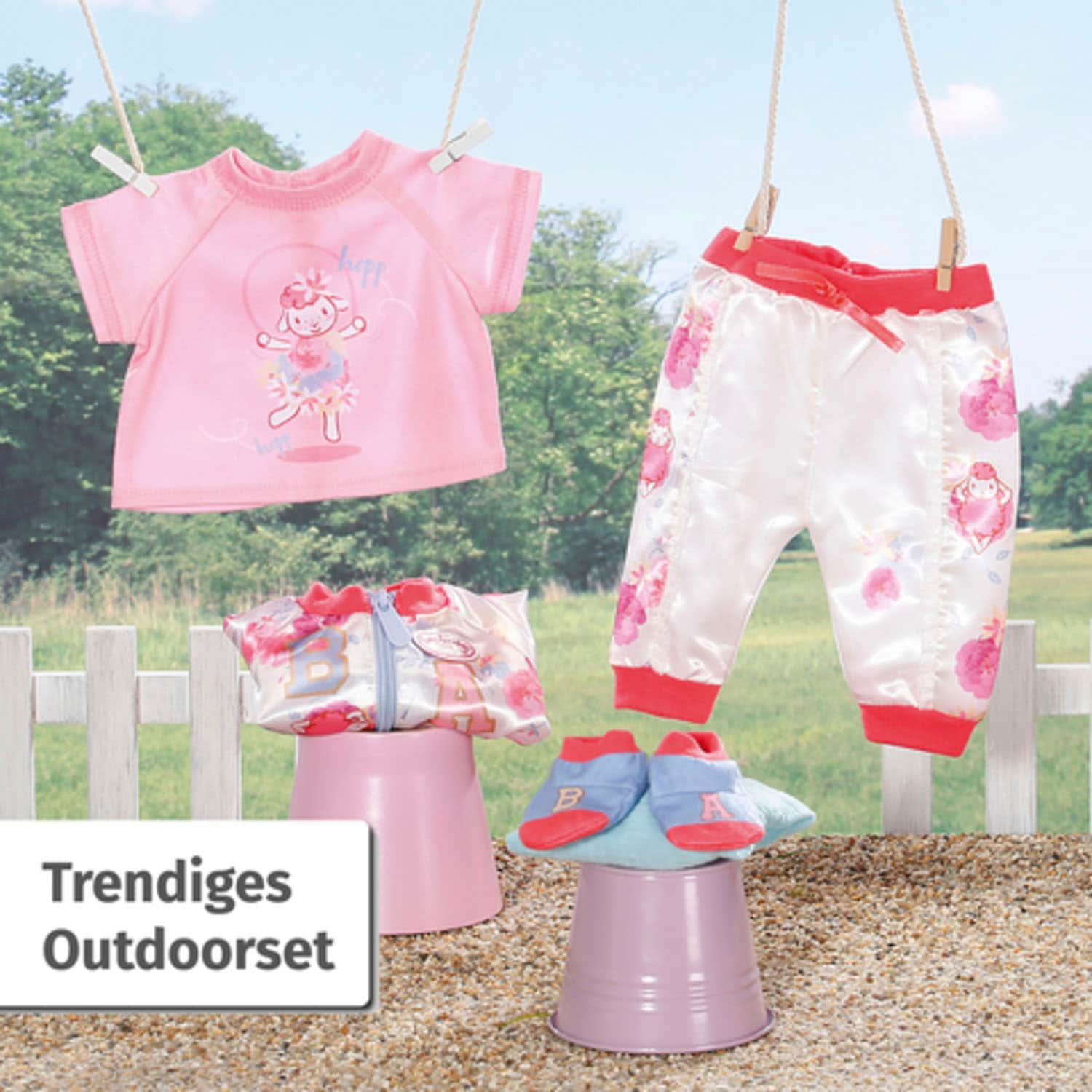 Baby Annabell Puppenkleidung »Deluxe Outdoor Set, 43 cm«