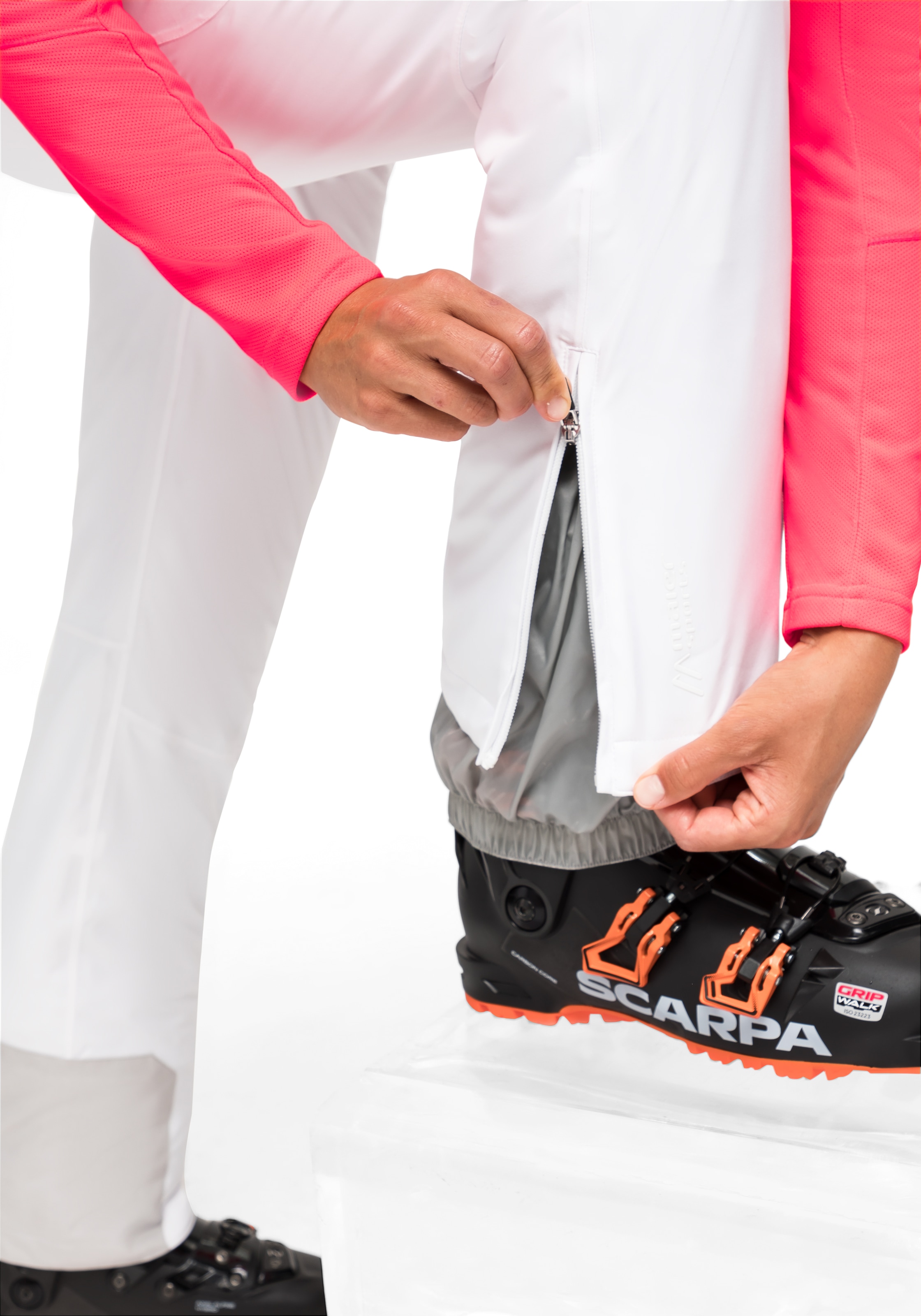 Maier Sports Skihose »Steffi Slim«, Damen Schneehose,atmungsaktiv, wind/wasserdicht, Slim Fit