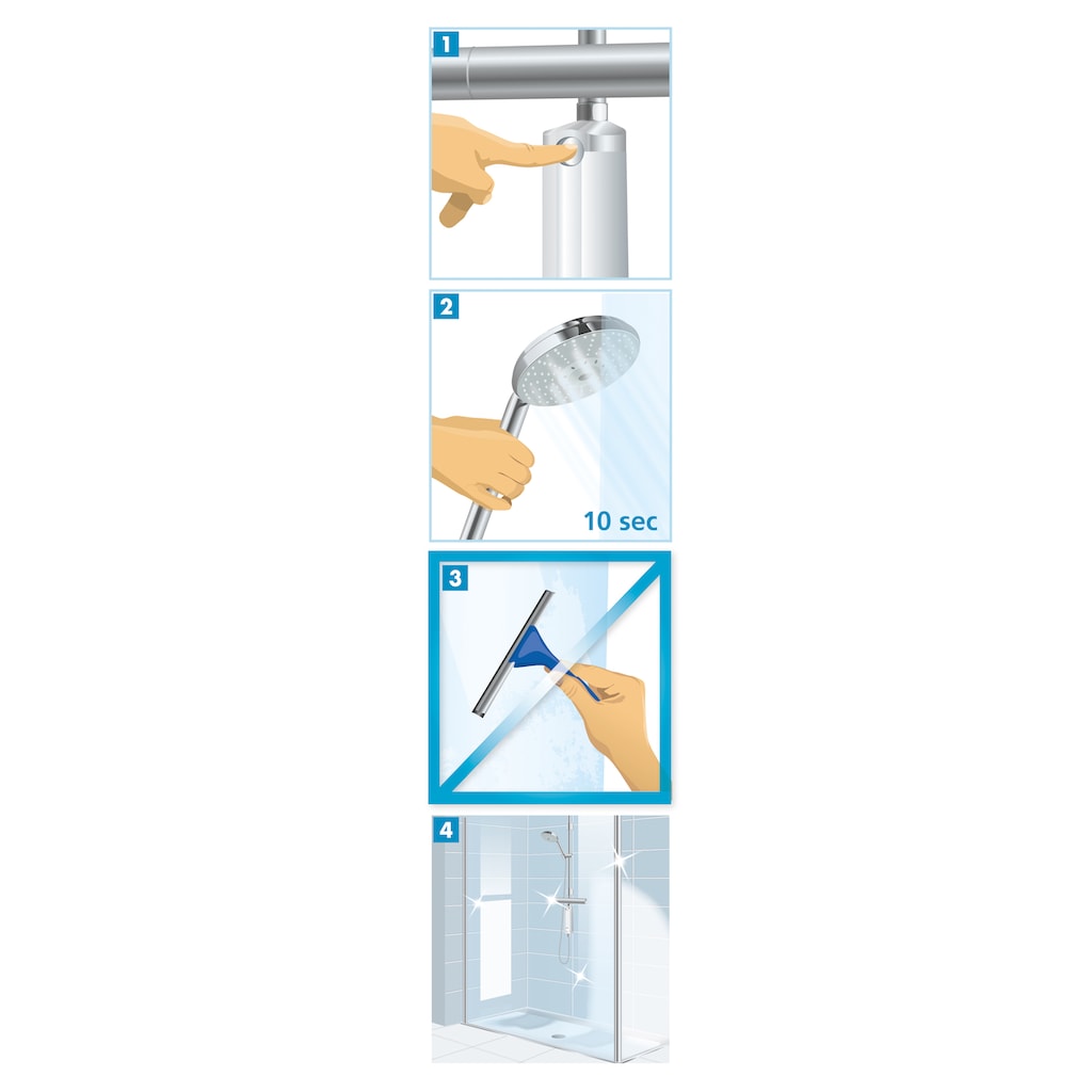 BWT Kalk- und Wasserfilter »Quick & Clean Antikalk-Filtersystem«