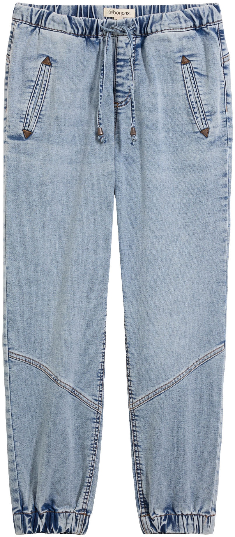 bonprix Jeansjeggings loose fit Passform, aus Baumwolle, Polyester und Elasthan