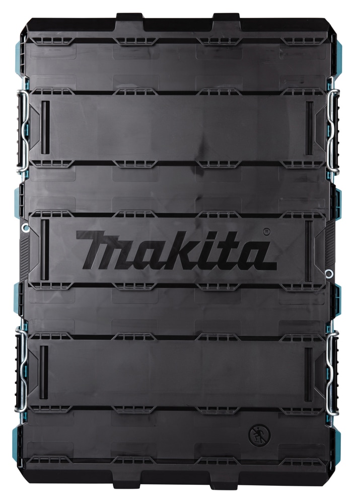 Makita Werkzeugbox »MAKTRAK  L »P-91017« max.45kg, 63,16L, Copolymer-Kunststoff« Effizientes Be- und Entladen mit dem MAKTRAK Koffer Sortiment