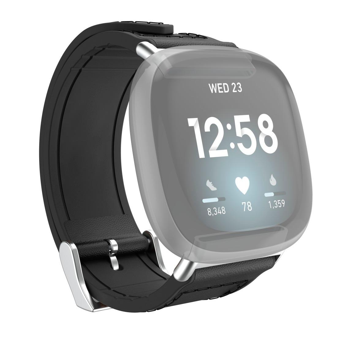 Hama Smartwatch-Armband jetzt bestellen bei 22mm, Versa 21cm« »Ersatzarmband OTTO 3, Fitbit Sense, Silikon, und für Leder