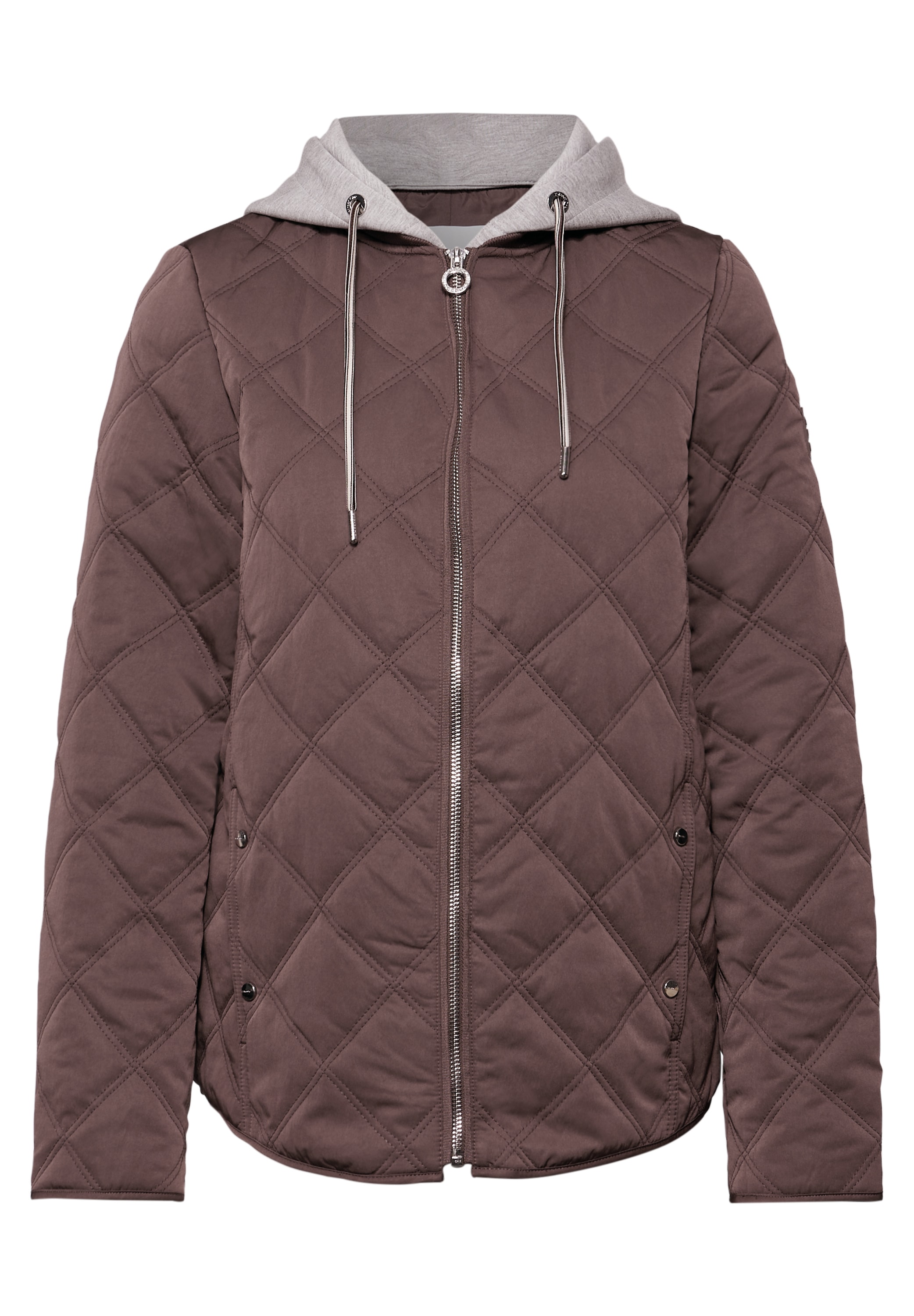 STREET ONE Steppjacke mit Kapuze mit abnehmbarer Kapuze,