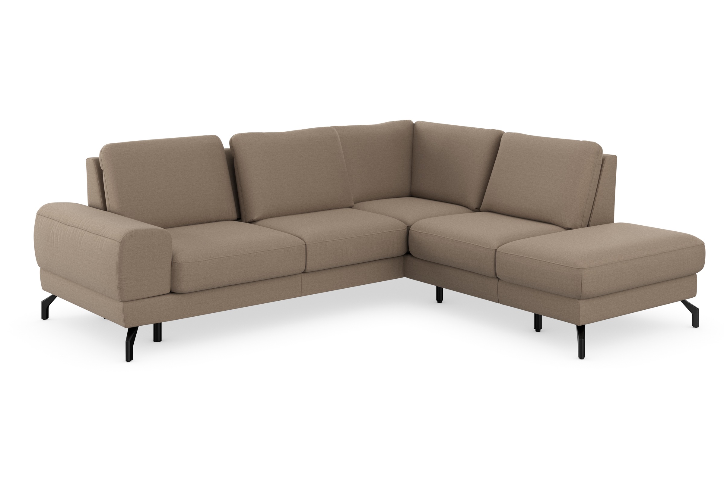 sit&more Ecksofa »Cinturo L-Form«, inklusive Sitztiefenverstellung und Federkern, Sitzhöhe 45 cm